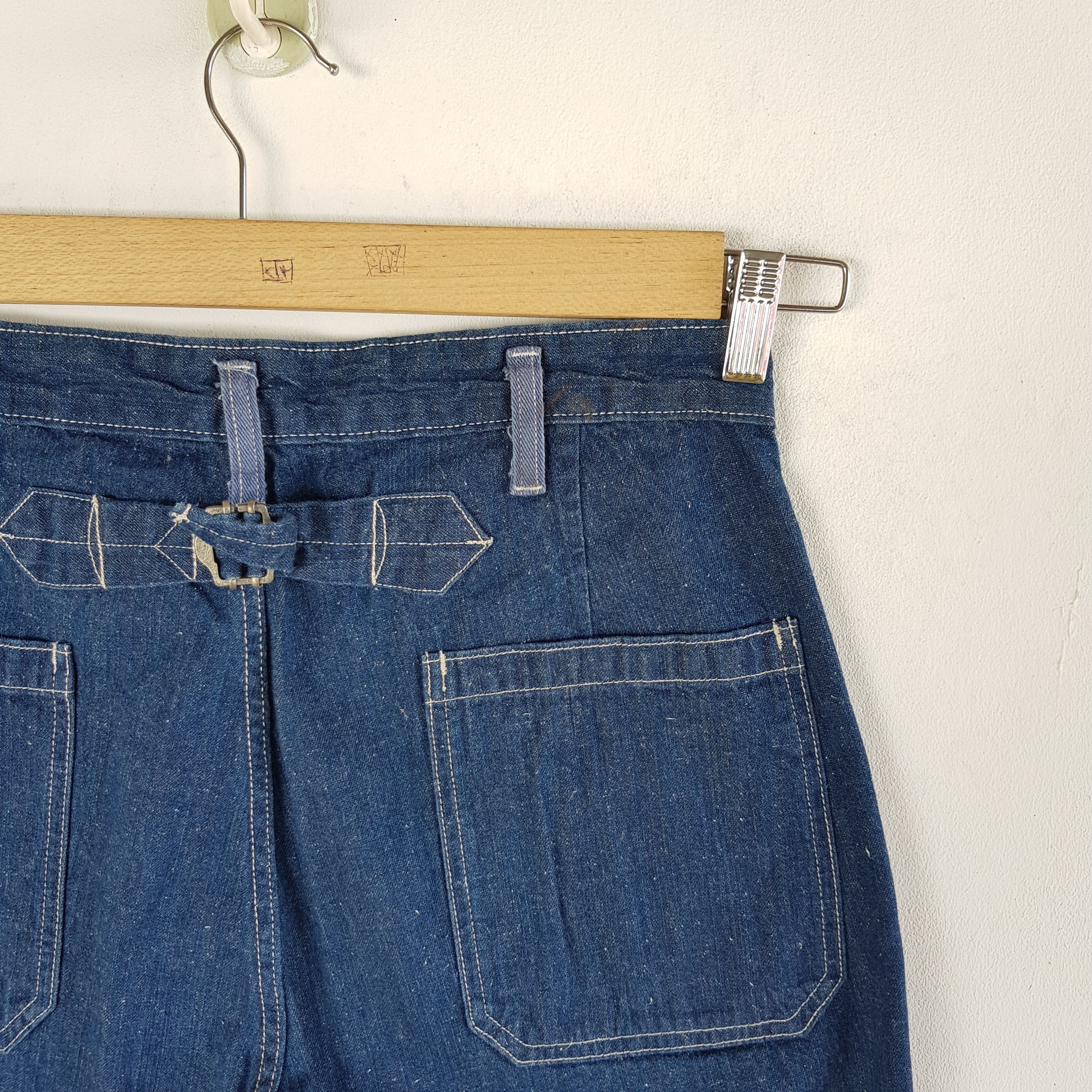 Japanese Brand Vintage Japanese Jeans Loose Fit Japanese Denim Pants Size US 30 / EU 46 - 7 Thumbnail