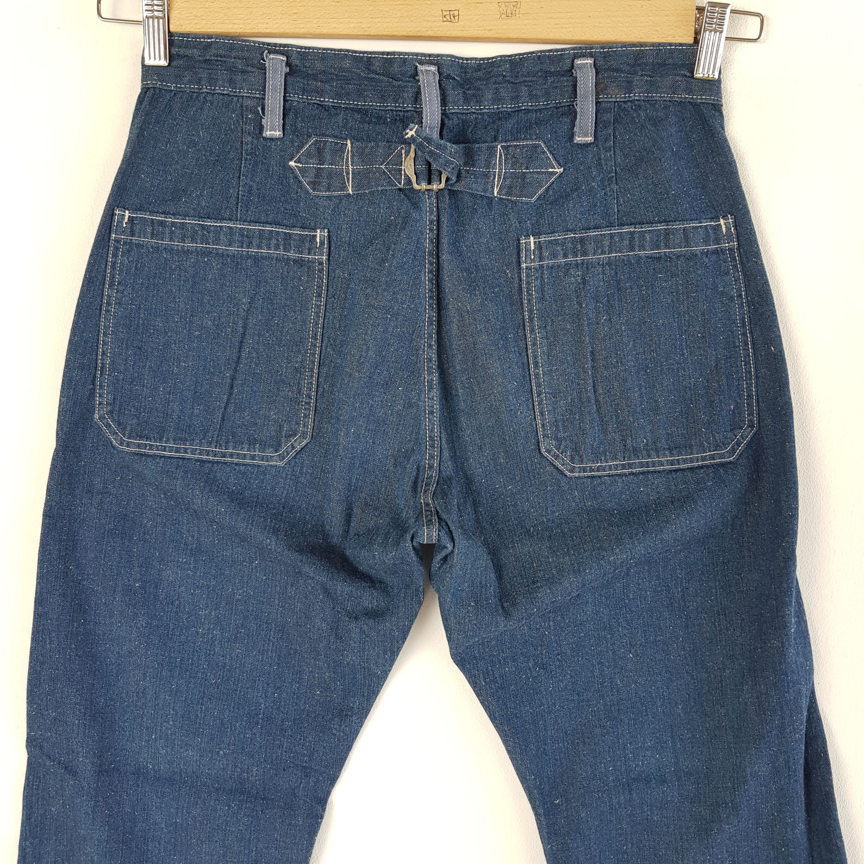 Japanese Brand Vintage Japanese Jeans Loose Fit Japanese Denim Pants Size US 30 / EU 46 - 5 Thumbnail