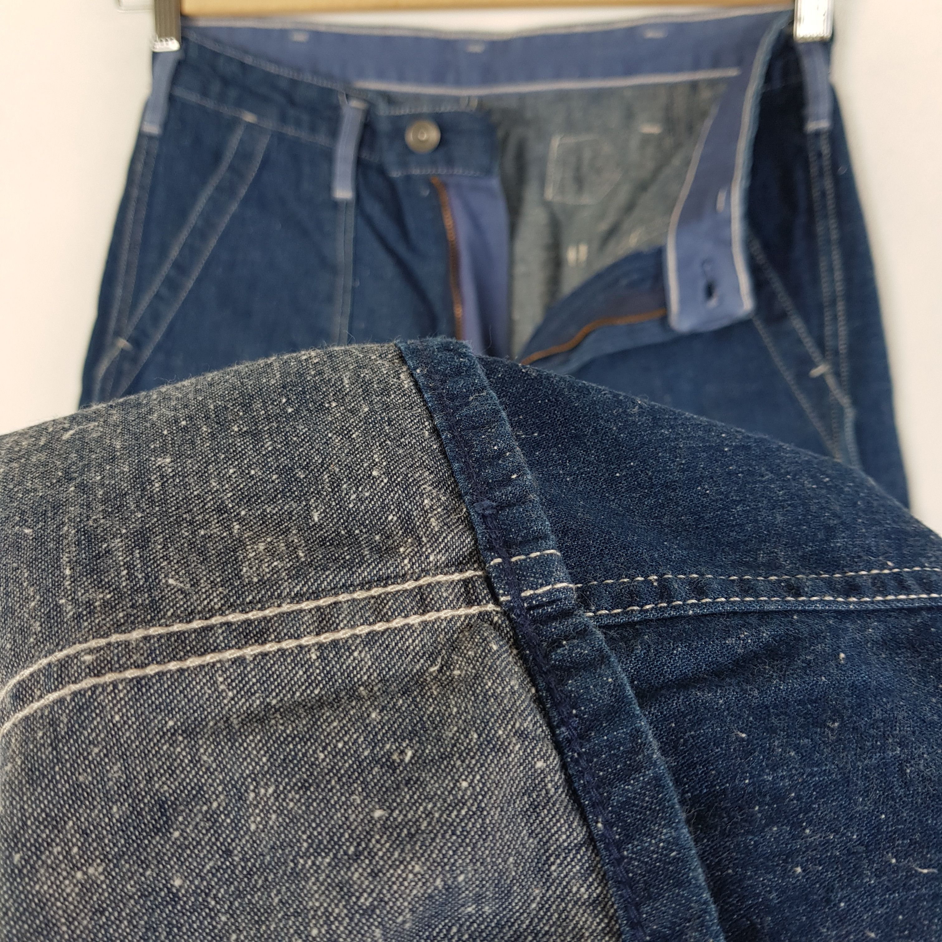 Japanese Brand Vintage Japanese Jeans Loose Fit Japanese Denim Pants Size US 30 / EU 46 - 10 Thumbnail