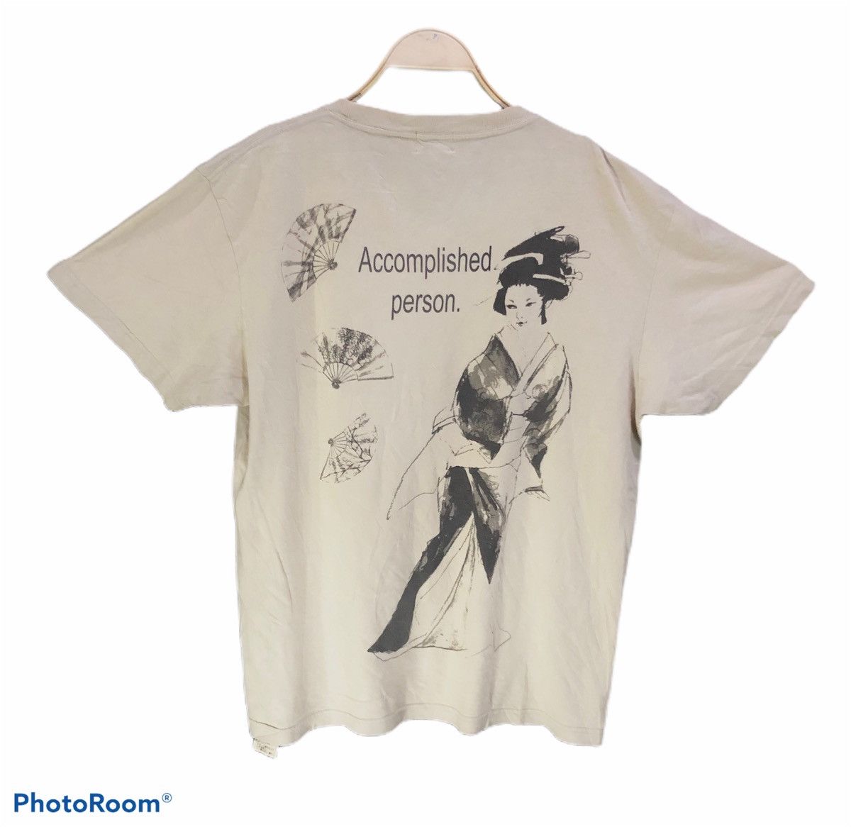 Designer × Japanese Brand × Takeo Kikuchi Vintage Takeo Kikuchi T-shirt geisha design size XL Size US XL / EU 56 / 4 - 1 Thumbnail