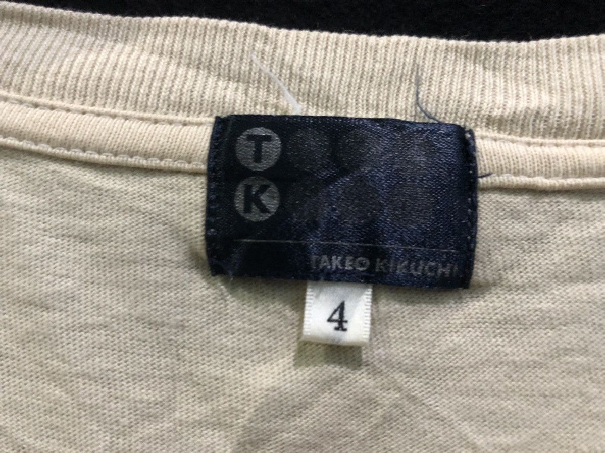 Designer × Japanese Brand × Takeo Kikuchi Vintage Takeo Kikuchi T-shirt geisha design size XL Size US XL / EU 56 / 4 - 3 Thumbnail