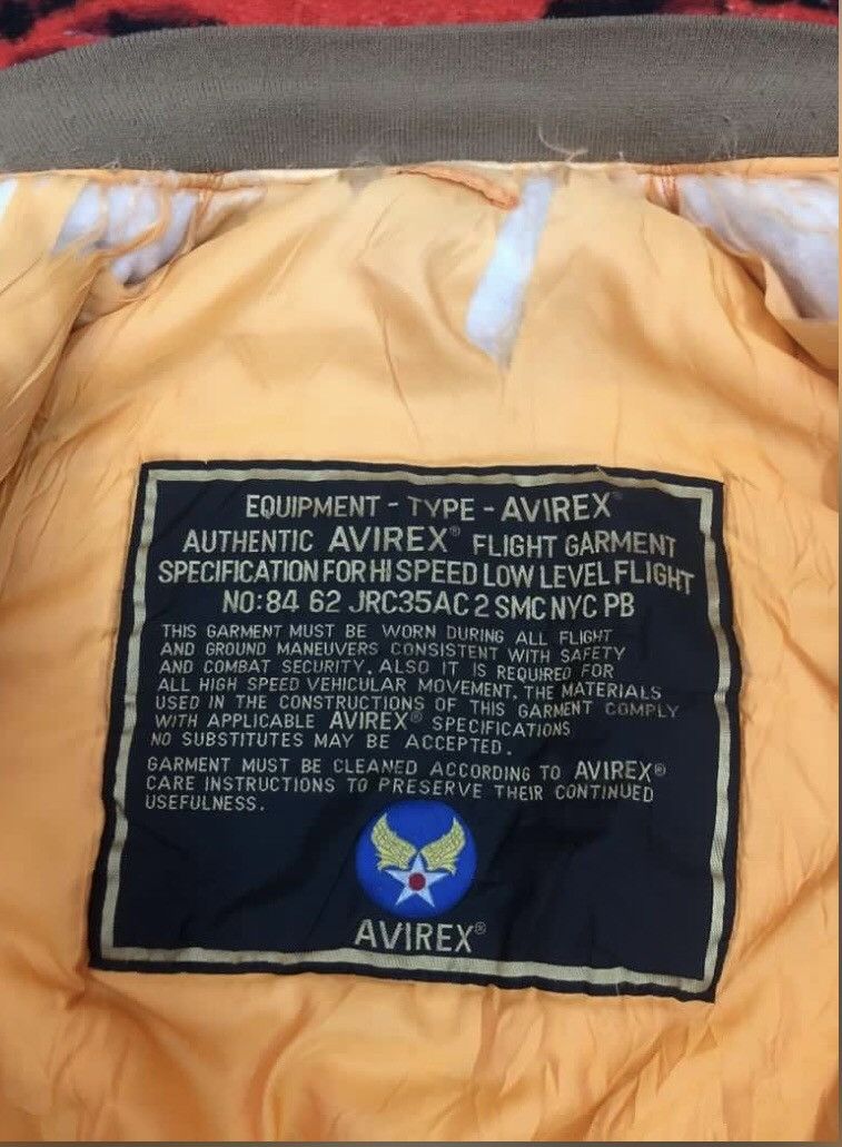 Avirex × Vintage Vintage Avirex bomber jacket Size US L / EU 52-54 / 3 - 4 Thumbnail