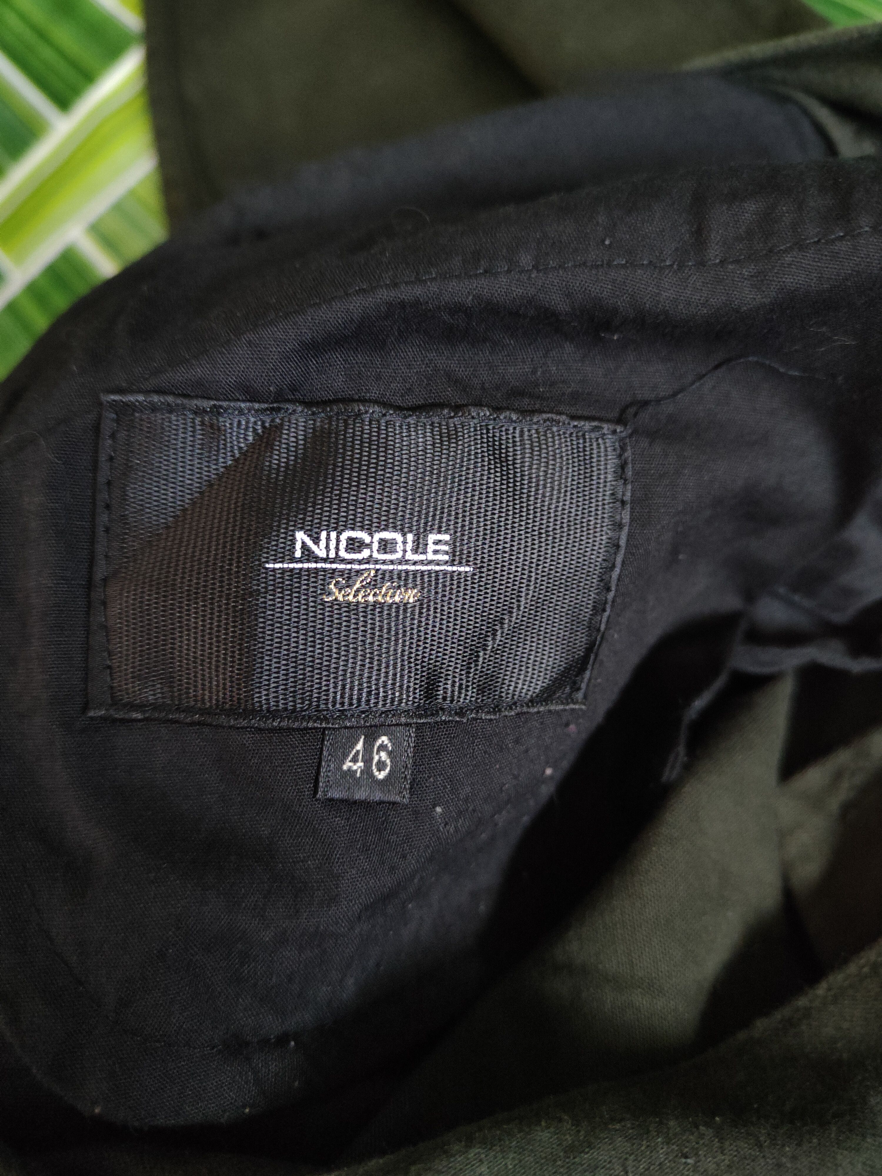 Japanese Brand Nicole Army Green Multi Pocket Tactical Cargo Pants #S602 Size US 30 / EU 46 - 15 Thumbnail