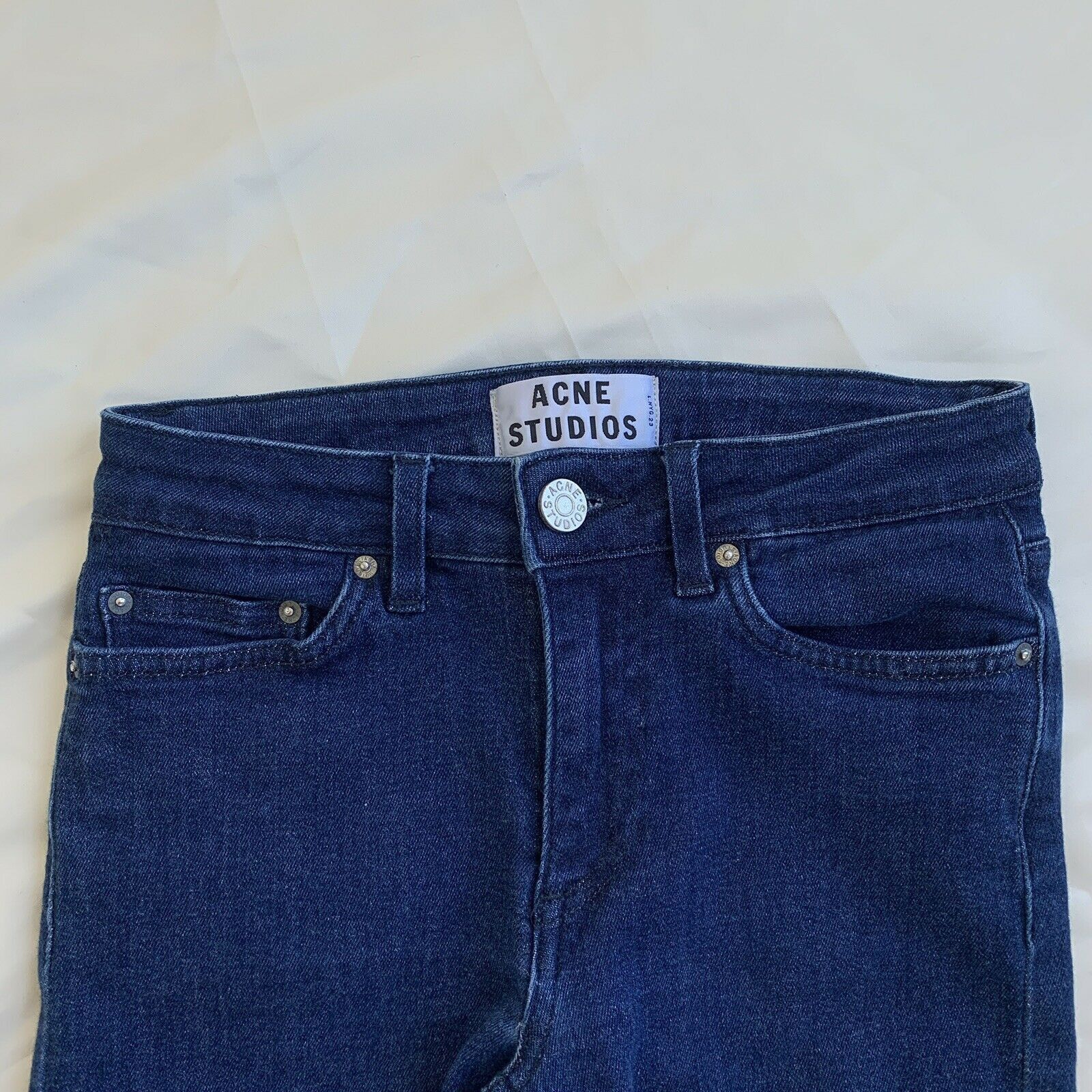 Acne Studios $220 ACNE STUDIOS JEANS, SOFT RINSE SKINNY JEANS, Size 25/32 Size 25" / US 0 / IT 36 - 7 Thumbnail