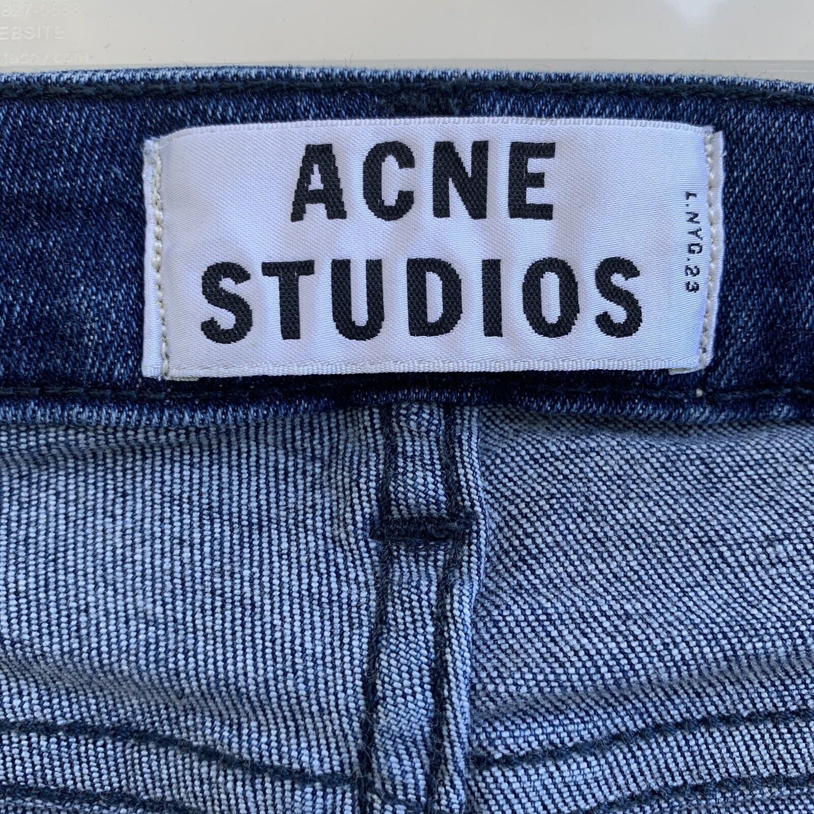 Acne Studios $220 ACNE STUDIOS JEANS, SOFT RINSE SKINNY JEANS, Size 25/32 Size 25" / US 0 / IT 36 - 5 Thumbnail