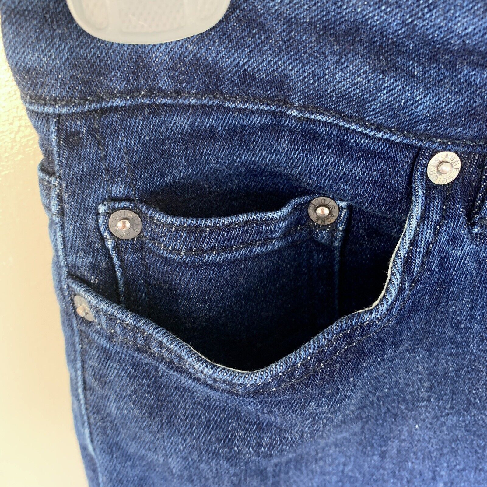 Acne Studios $220 ACNE STUDIOS JEANS, SOFT RINSE SKINNY JEANS, Size 25/32 Size 25" / US 0 / IT 36 - 9 Thumbnail