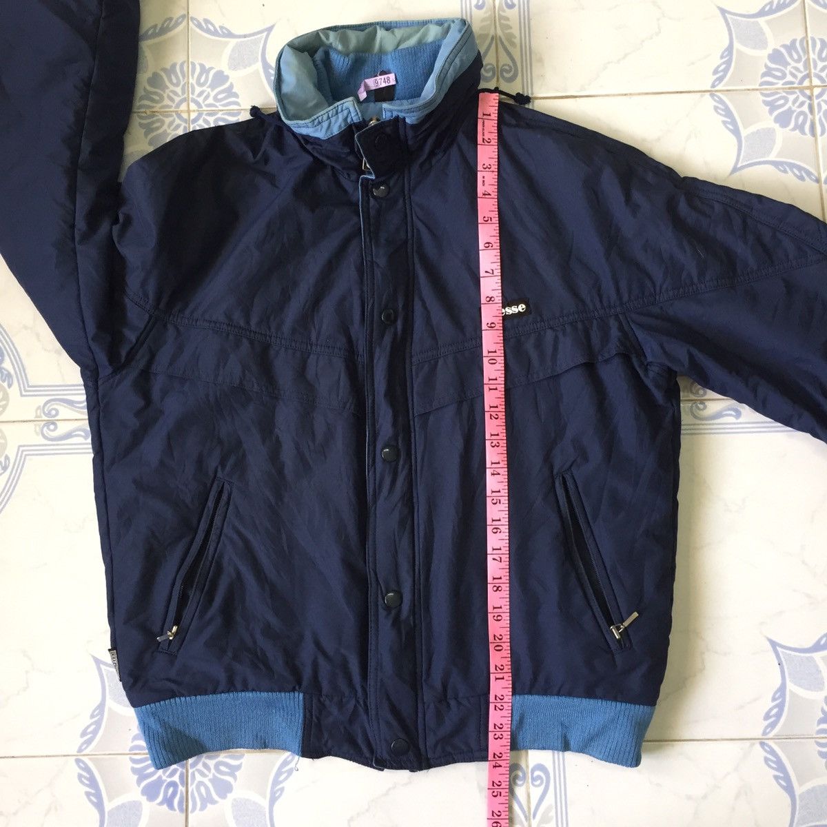 Ellesse × Vintage Vtg Ellesse Alpine Ski World Cup Sweater Jacket With Hoodie Size US L / EU 52-54 / 3 - 24 Thumbnail