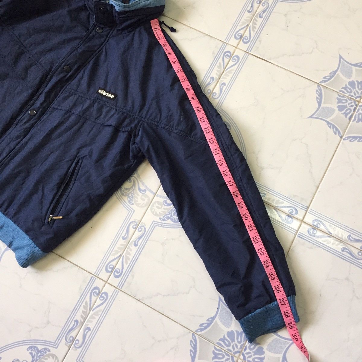 Ellesse × Vintage Vtg Ellesse Alpine Ski World Cup Sweater Jacket With Hoodie Size US L / EU 52-54 / 3 - 25 Thumbnail