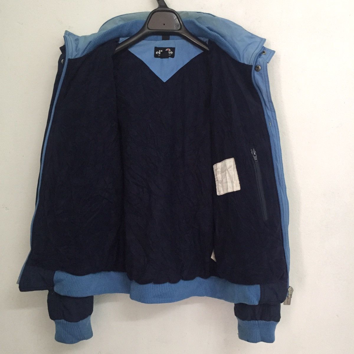 Ellesse × Vintage Vtg Ellesse Alpine Ski World Cup Sweater Jacket With Hoodie Size US L / EU 52-54 / 3 - 12 Thumbnail