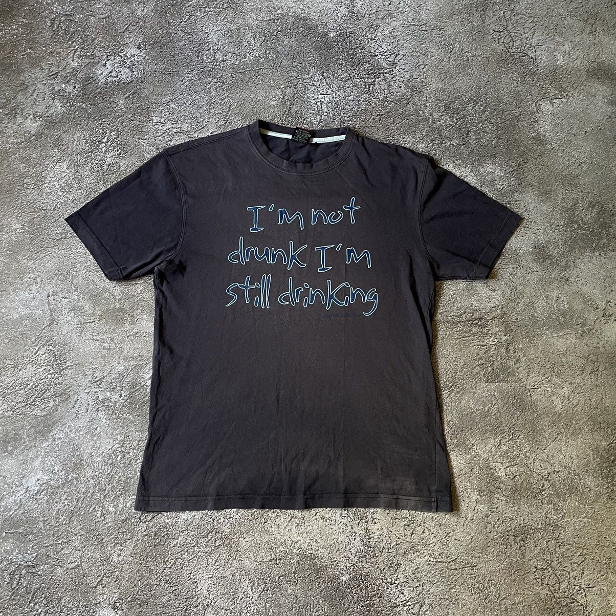 Band Tees Vintage Y2K ADULT “ I’m Not Drunk I’m Still Drink “ BuyTee Size US XL / EU 56 / 4 - 2 Thumbnail