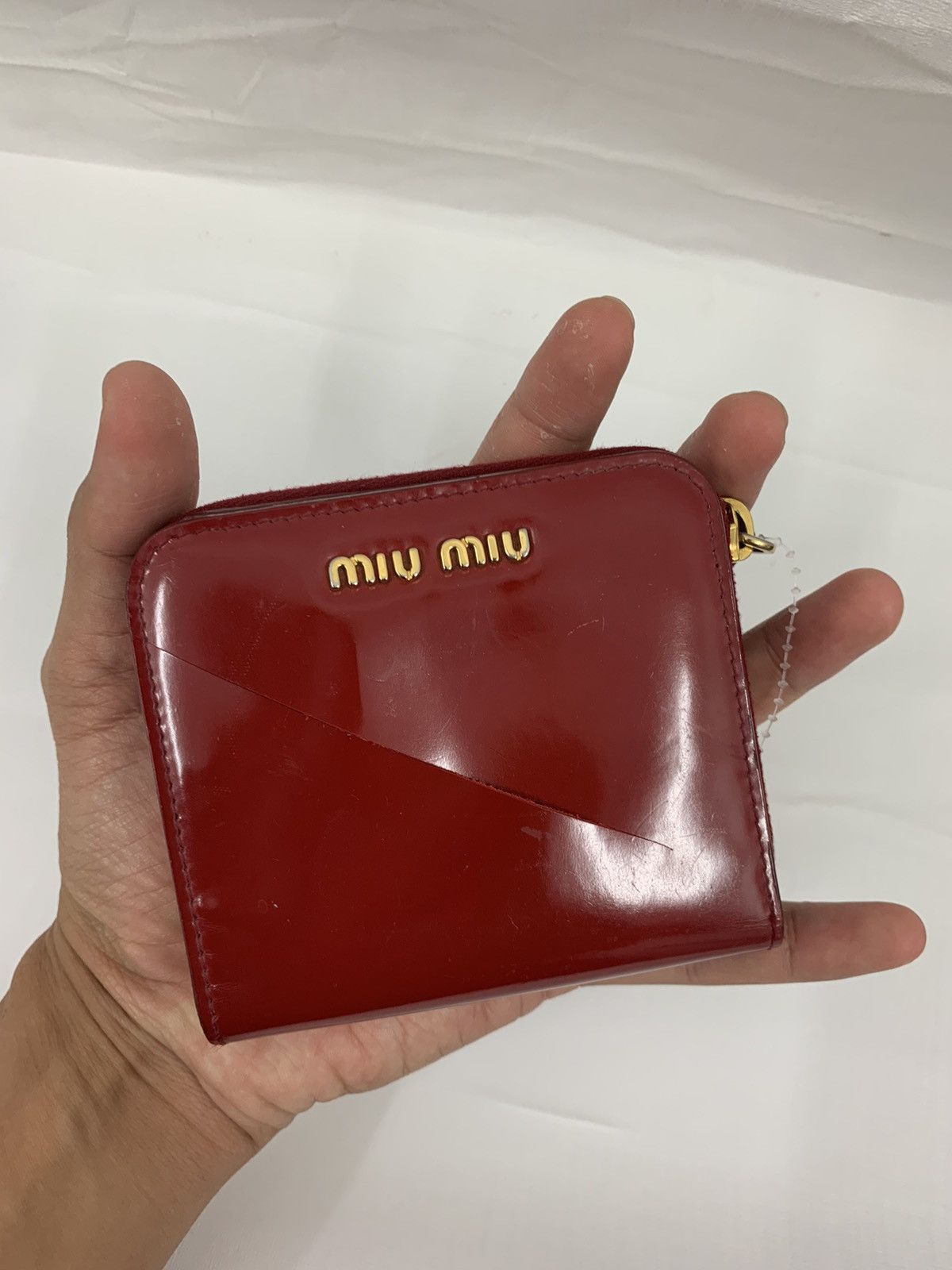 Miu Miu × Prada MIU MIU Leather WALLET Size ONE SIZE - 9 Thumbnail