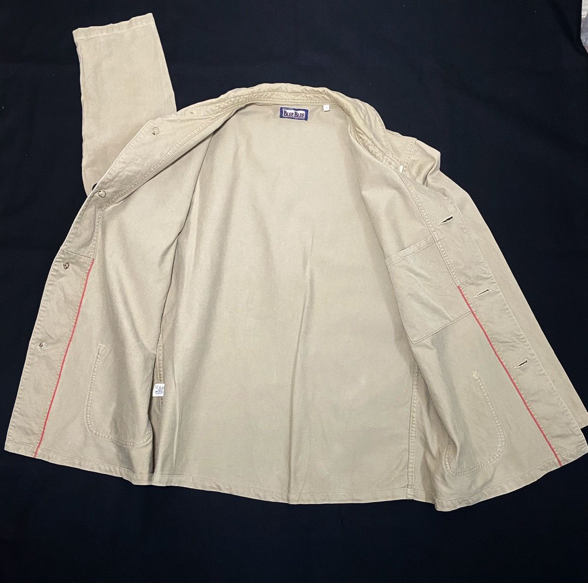 Blue Blue Japan Blue Blue Khaki Navy Style Jacket Size US M / EU 48-50 / 2 - 8 Thumbnail