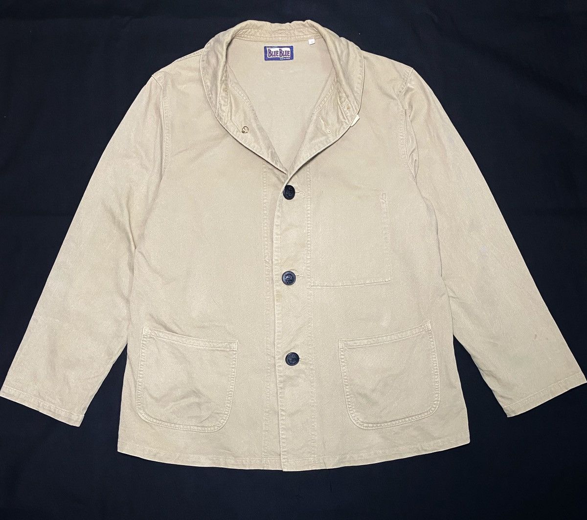 Blue Blue Japan Blue Blue Khaki Navy Style Jacket Size US M / EU 48-50 / 2 - 2 Thumbnail