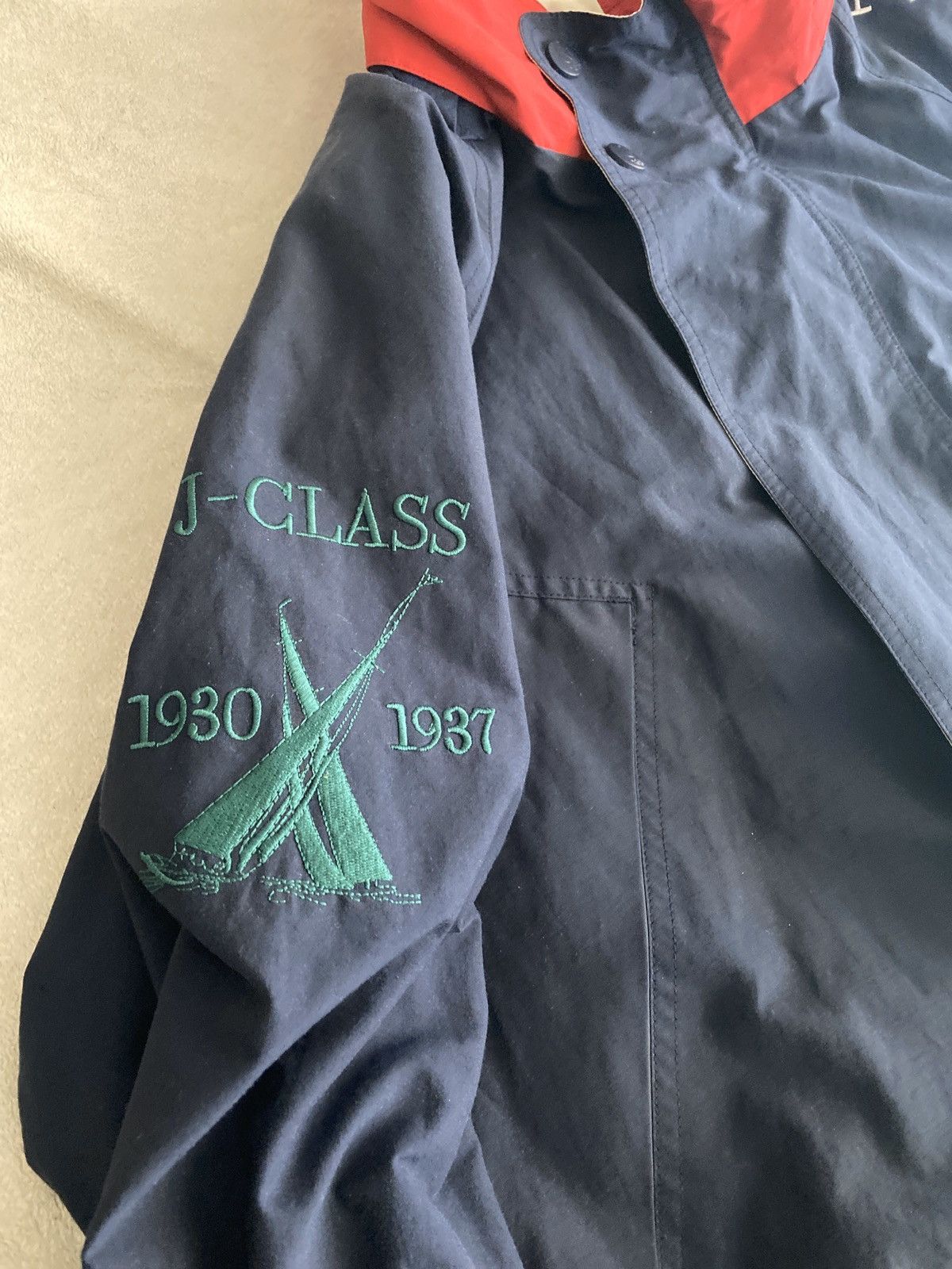 Nautica Vintage Nautica Challenge Jacket Sz L Size US L / EU 52-54 / 3 - 3 Thumbnail