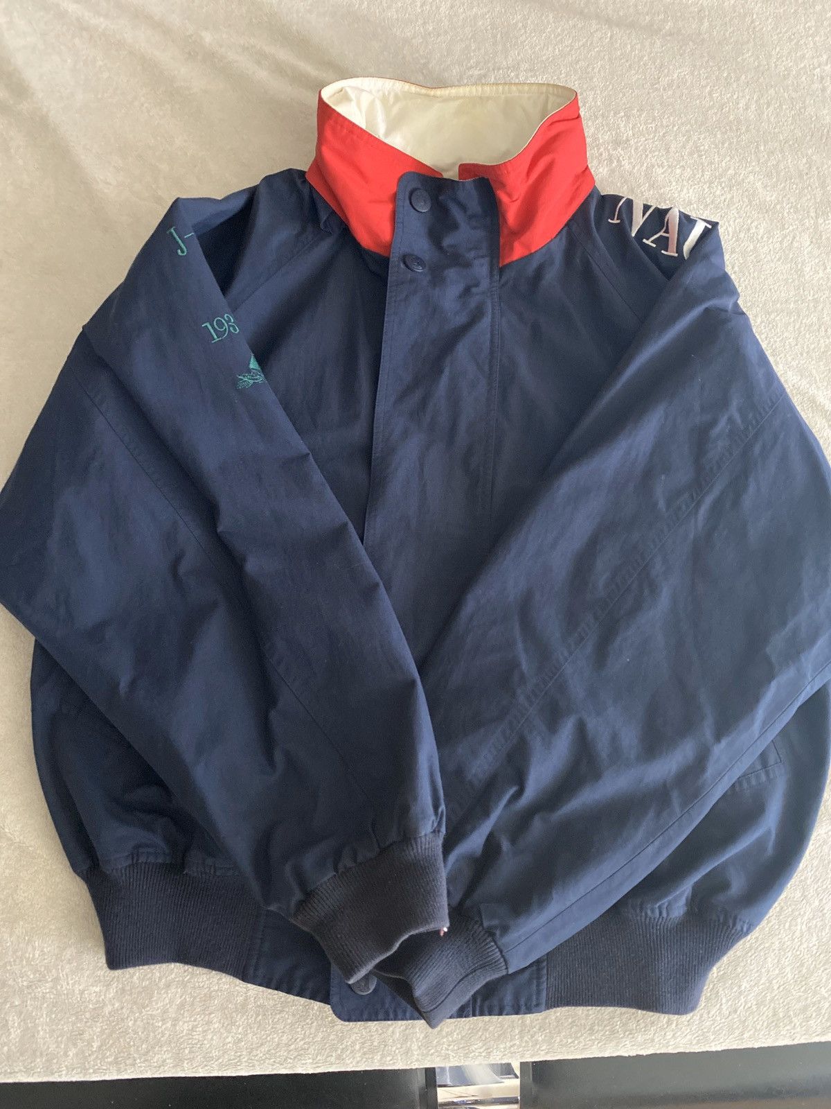 Nautica Vintage Nautica Challenge Jacket Sz L Size US L / EU 52-54 / 3 - 1 Thumbnail