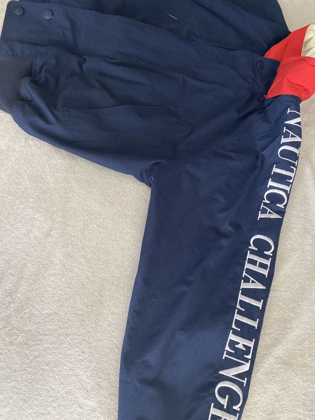 Nautica Vintage Nautica Challenge Jacket Sz L Size US L / EU 52-54 / 3 - 2 Thumbnail
