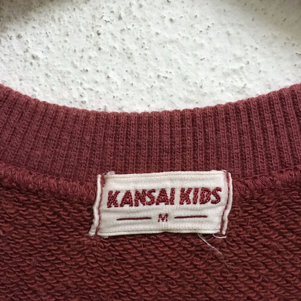 Japanese Brand × Kansai Yamamoto × Vintage Vintage Kansai Kids KANSAI YAMAMOTO Big Logo Sweatshirt Size US S / EU 44-46 / 1 - 3 Thumbnail