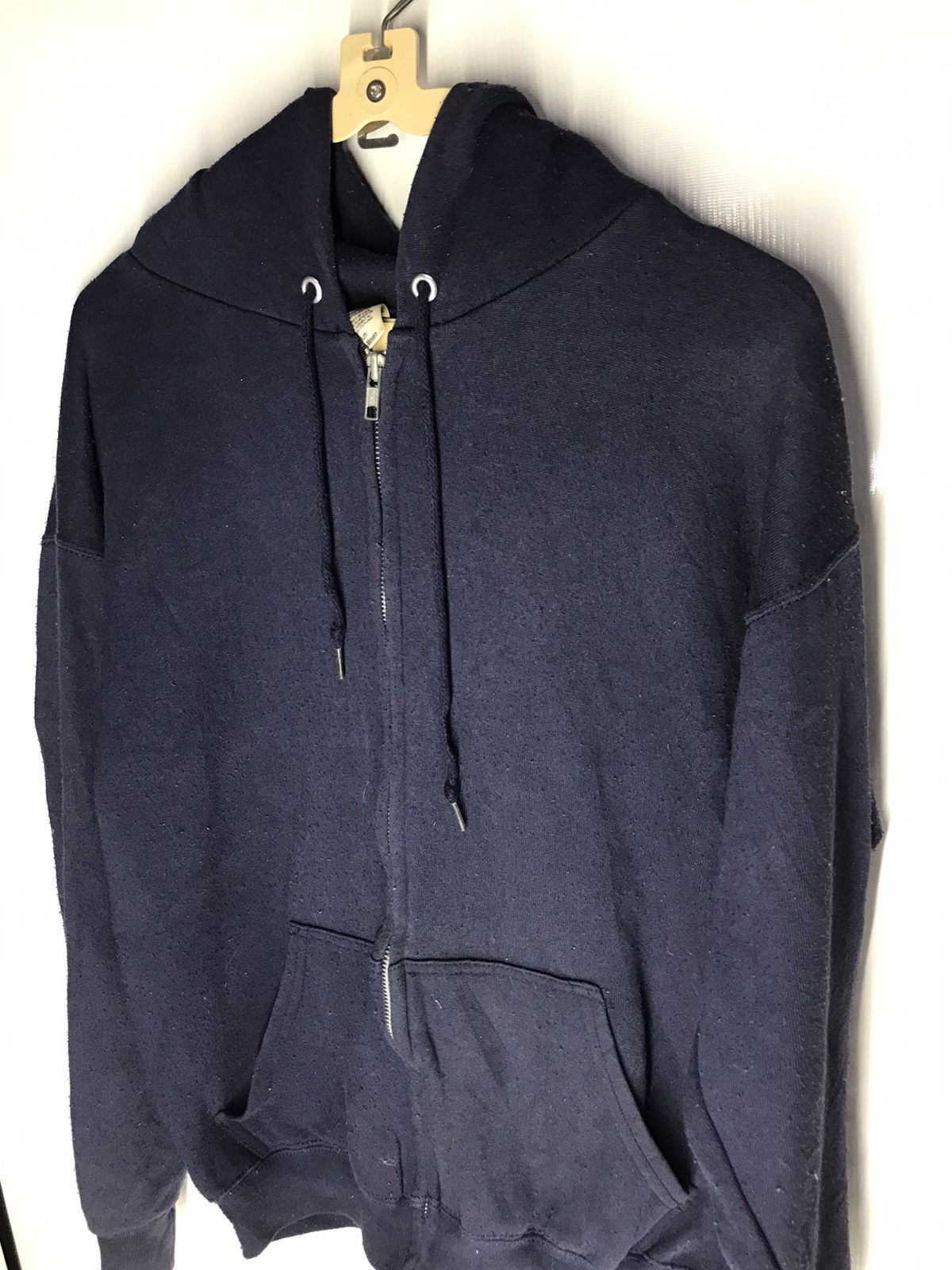 Tultex × Vintage Vintage plain zipper hoodie by tultex Size US M / EU 48-50 / 2 - 5 Thumbnail
