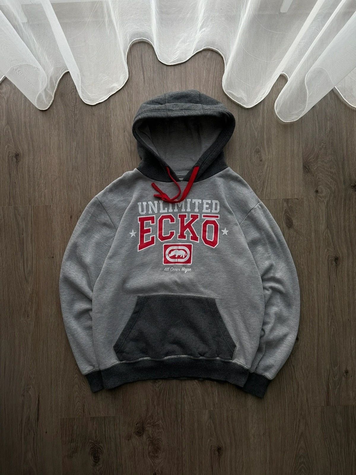 Vintage Ecko Unlimited Grey Hoodie