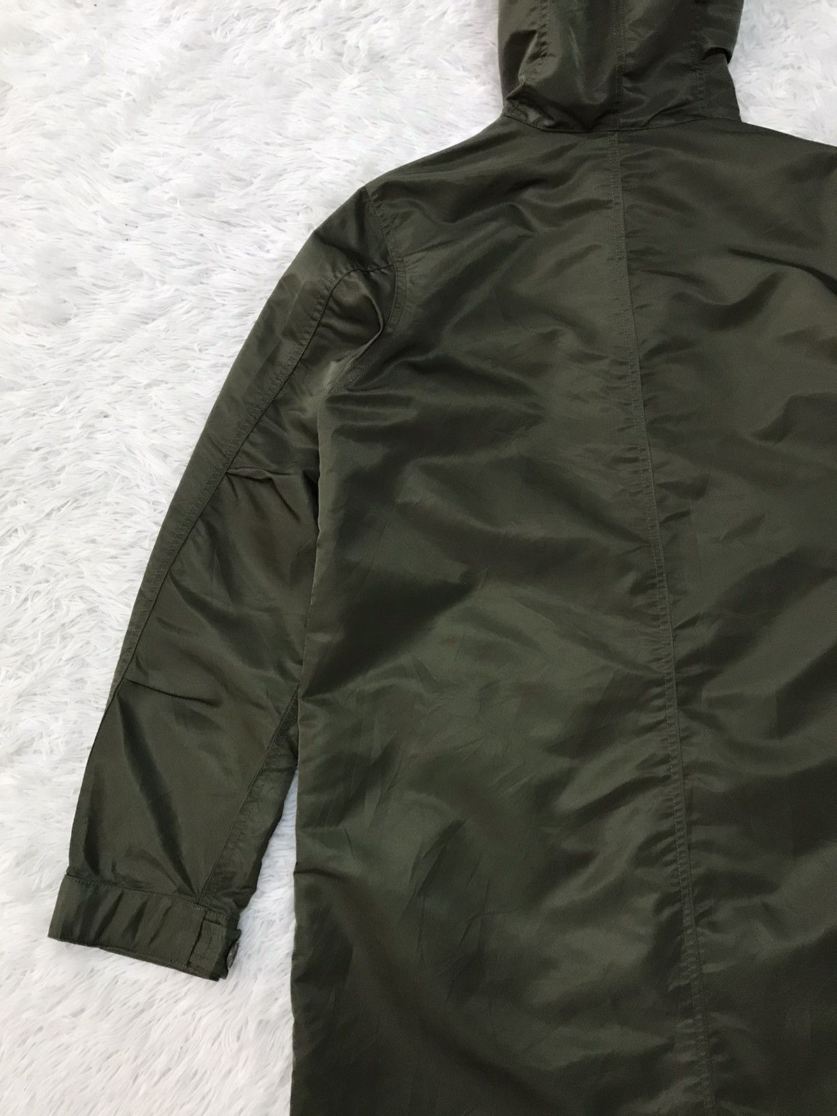 NANO universe Nano Universe Nylon Fishtail Parka Jacket Hoodie Size US M / EU 48-50 / 2 - 9 Thumbnail