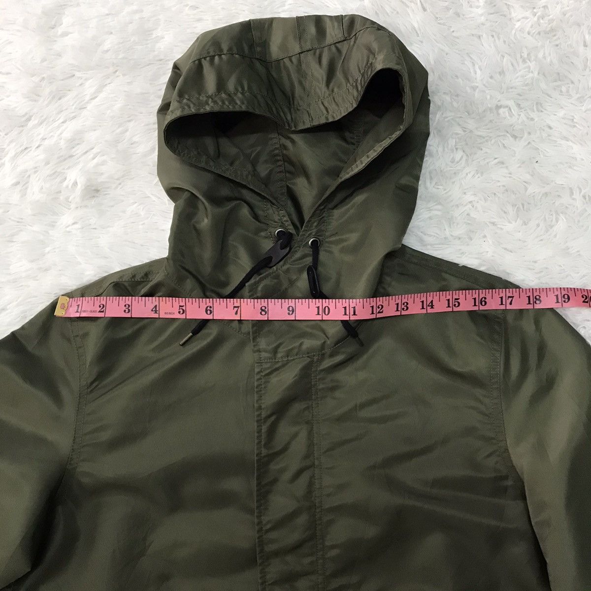 NANO universe Nano Universe Nylon Fishtail Parka Jacket Hoodie Size US M / EU 48-50 / 2 - 19 Thumbnail