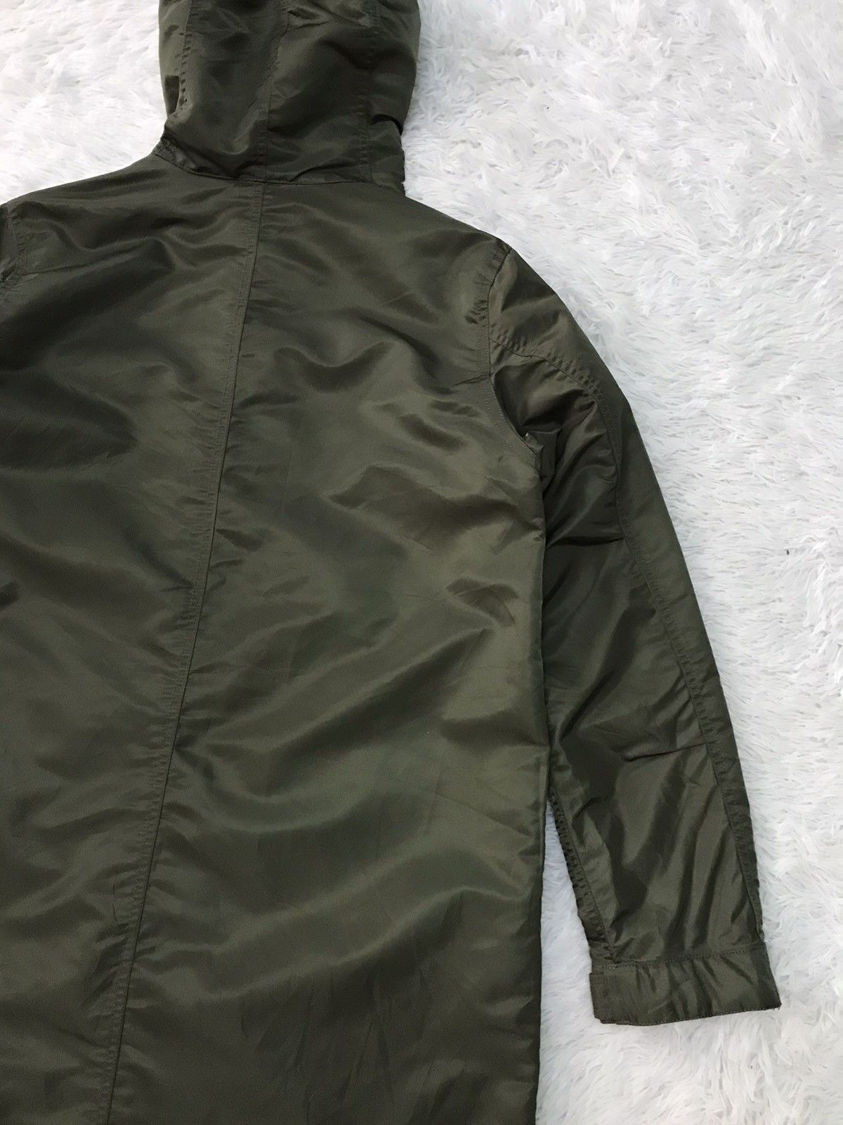 NANO universe Nano Universe Nylon Fishtail Parka Jacket Hoodie Size US M / EU 48-50 / 2 - 8 Thumbnail