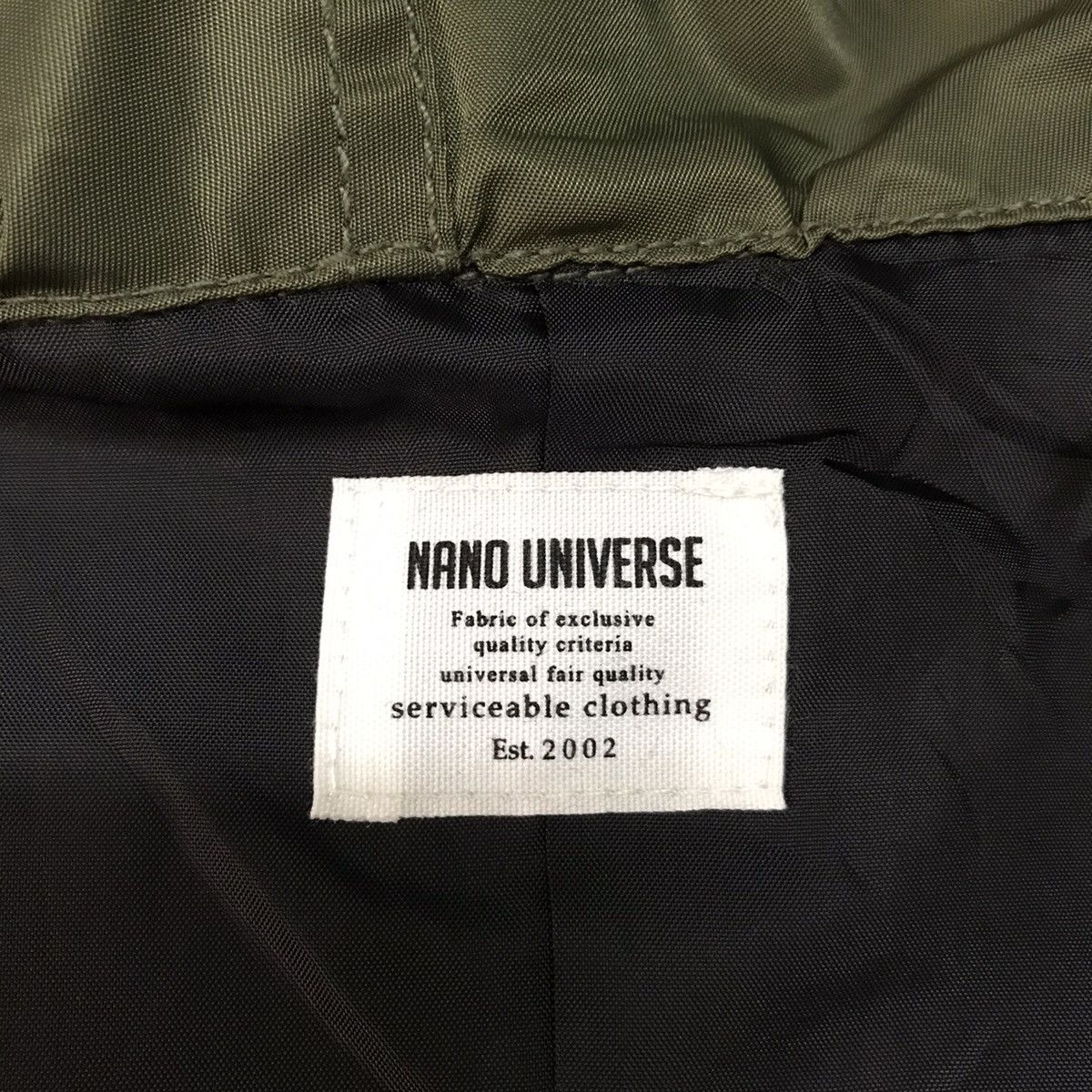 NANO universe Nano Universe Nylon Fishtail Parka Jacket Hoodie Size US M / EU 48-50 / 2 - 13 Thumbnail
