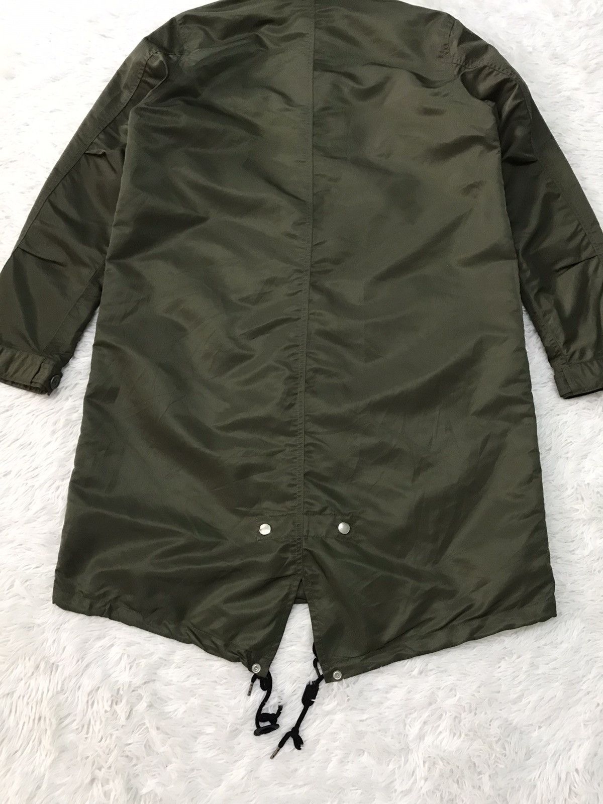 NANO universe Nano Universe Nylon Fishtail Parka Jacket Hoodie Size US M / EU 48-50 / 2 - 7 Thumbnail
