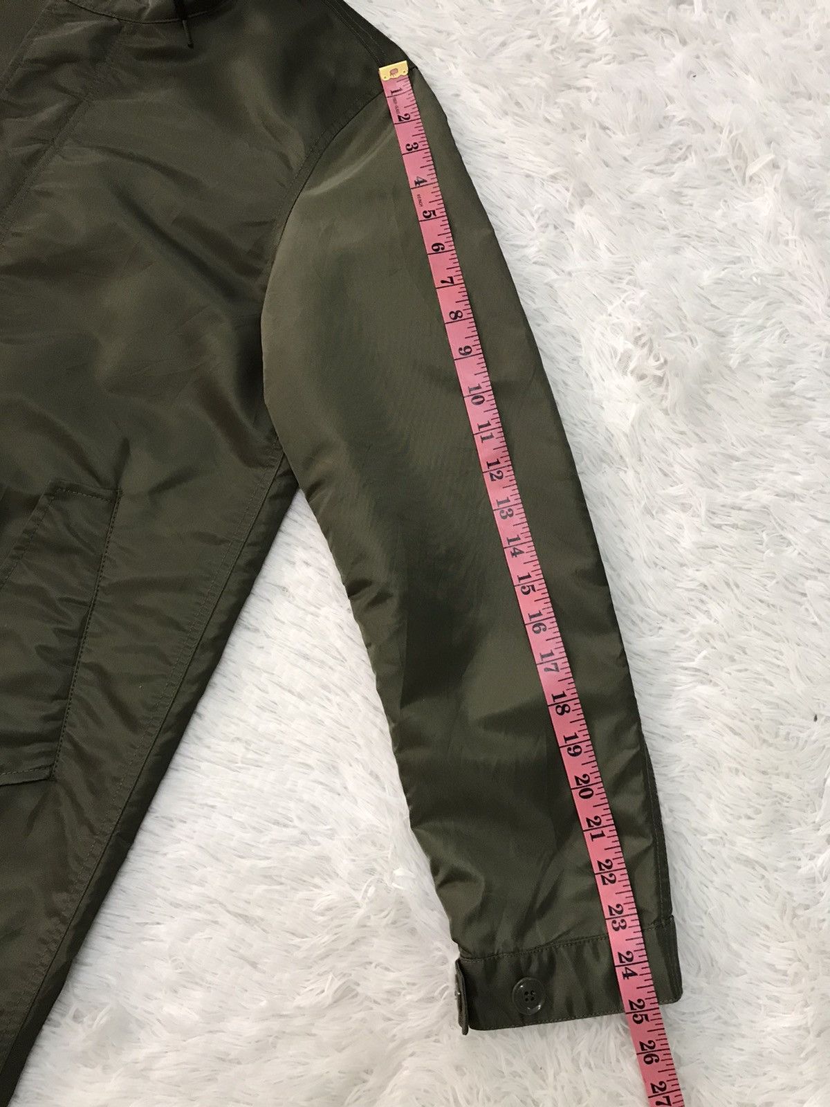 NANO universe Nano Universe Nylon Fishtail Parka Jacket Hoodie Size US M / EU 48-50 / 2 - 20 Thumbnail
