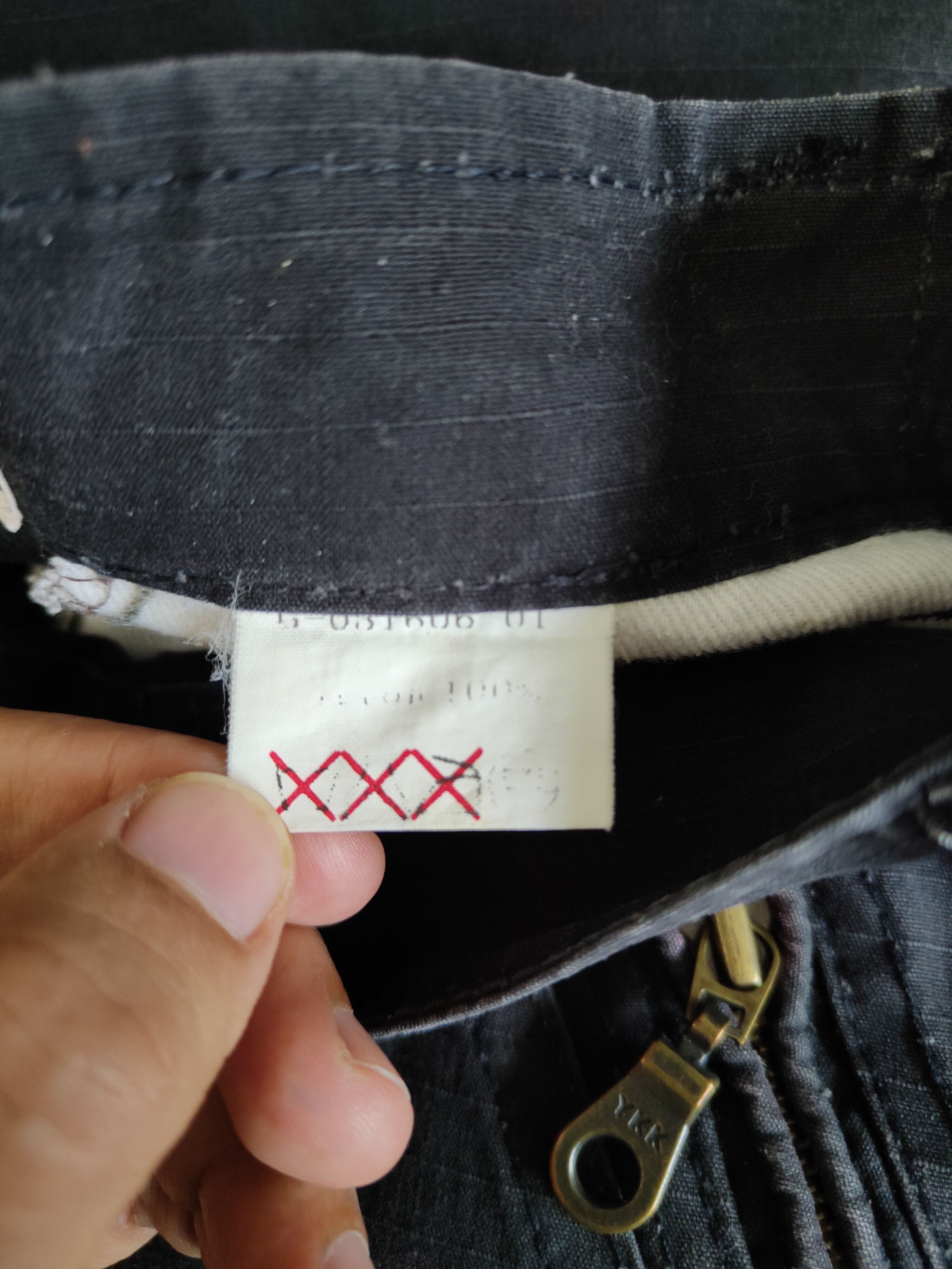 If Six Was Nine DL Peace-Corps Black Multi Pocket Tactical Cargo Pants #S603 Size US 31 - 18 Thumbnail
