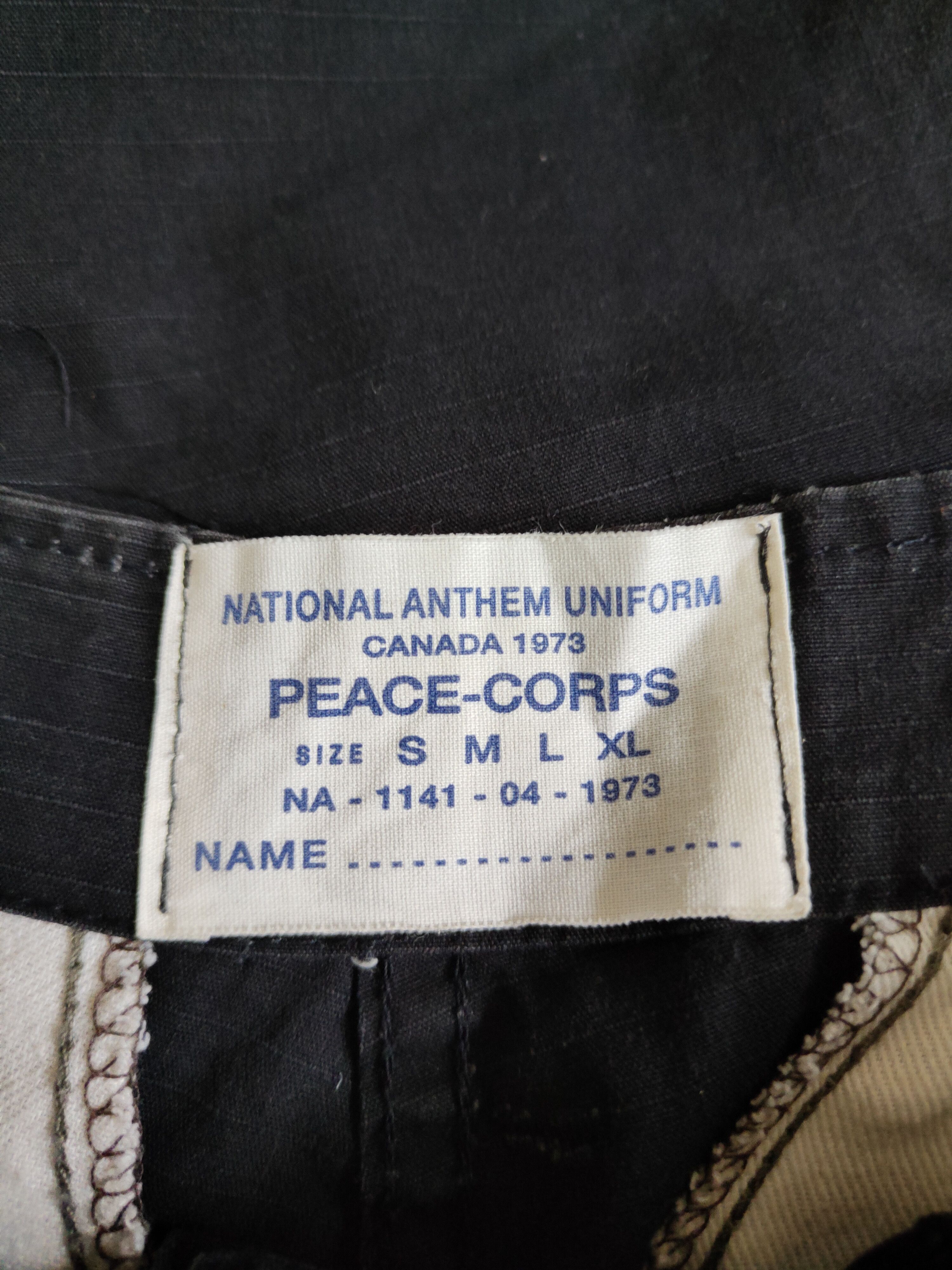 If Six Was Nine DL Peace-Corps Black Multi Pocket Tactical Cargo Pants #S603 Size US 31 - 19 Thumbnail