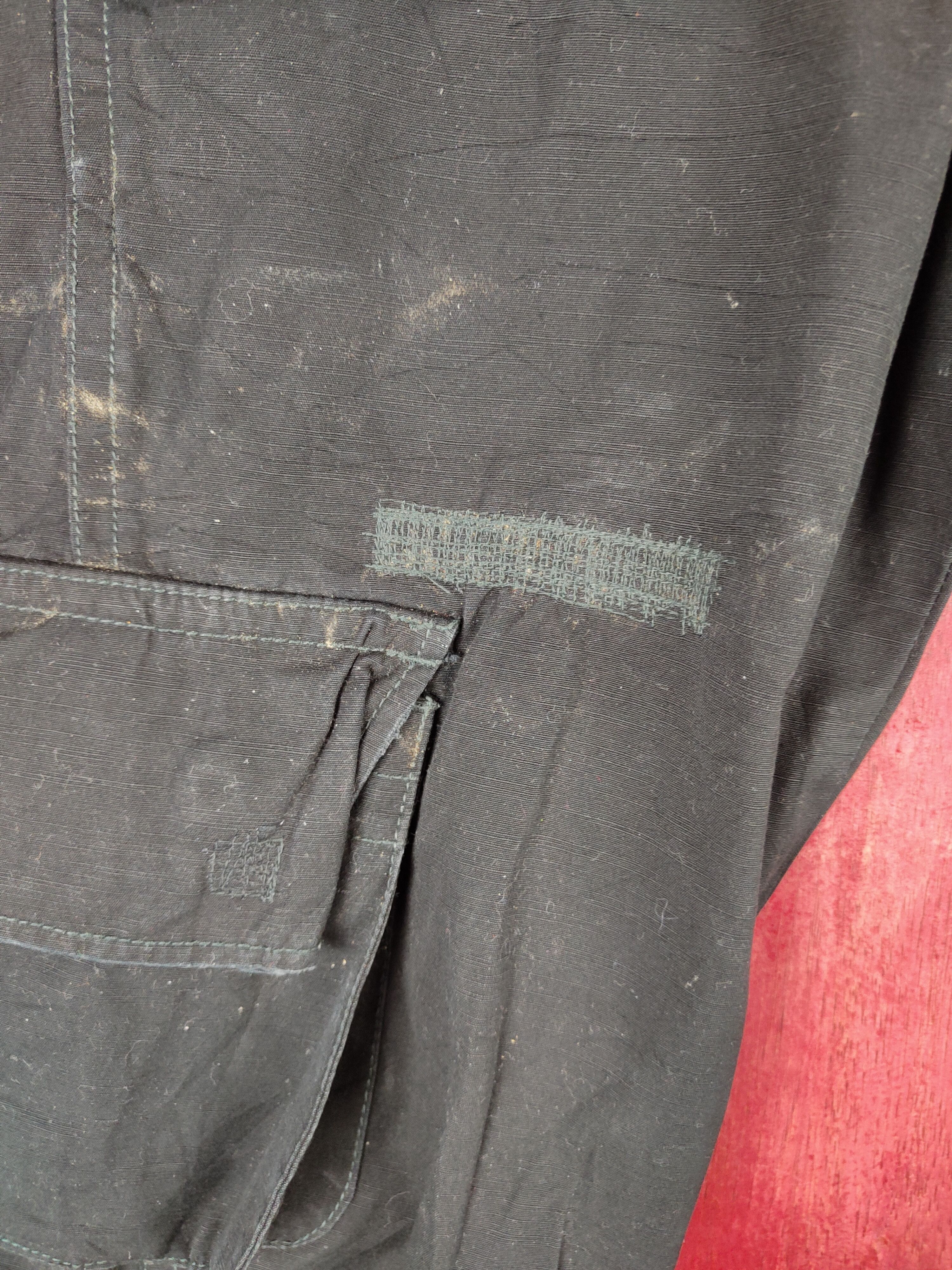 If Six Was Nine DL Tettsup Double waist Black Multi Pocket Cargo Pants #S605 Size US 28 / EU 44 - 8 Thumbnail