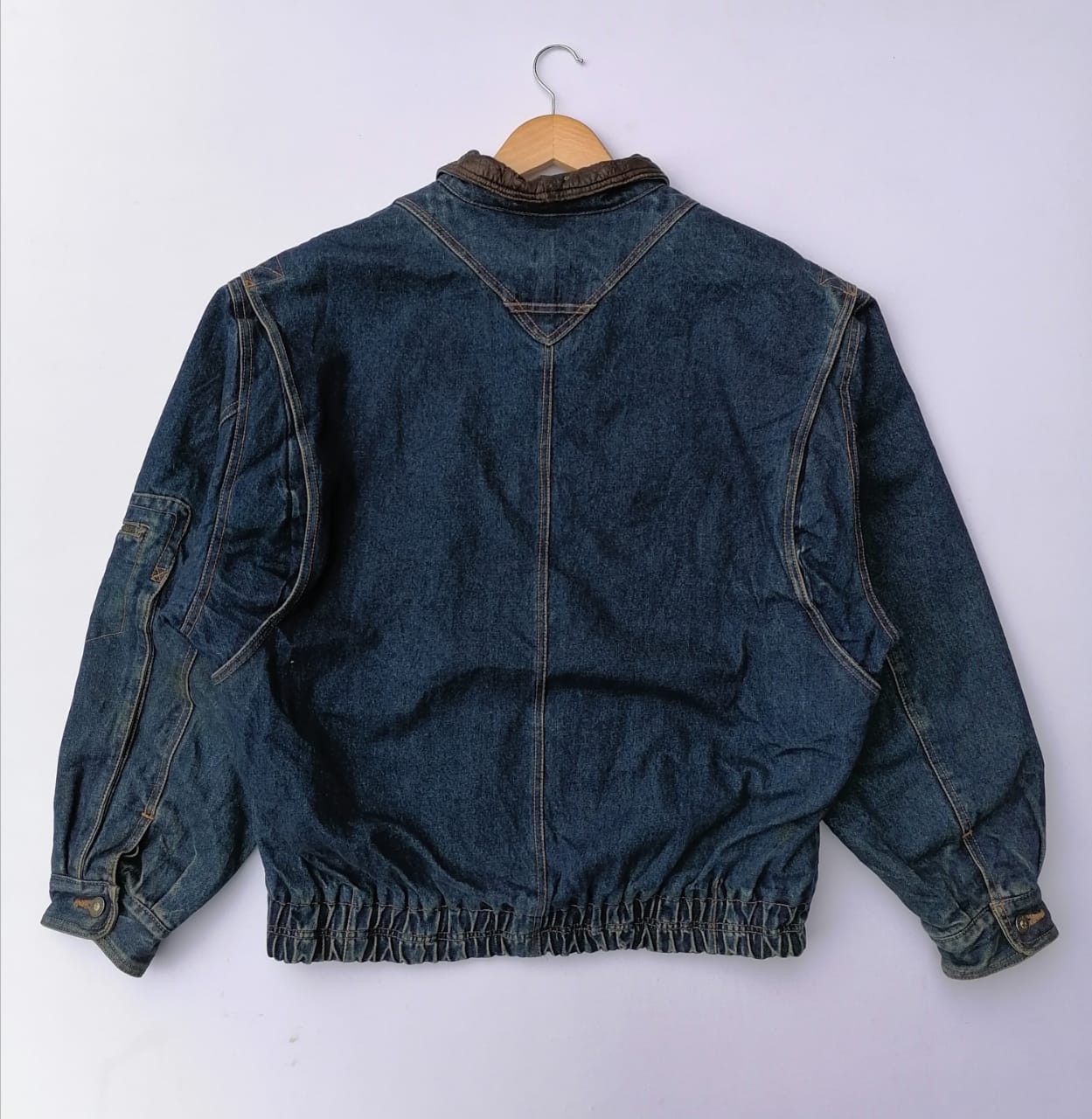 Vintage Vintage Peyton Denim Jacket Size US L / EU 52-54 / 3 - 2 Thumbnail