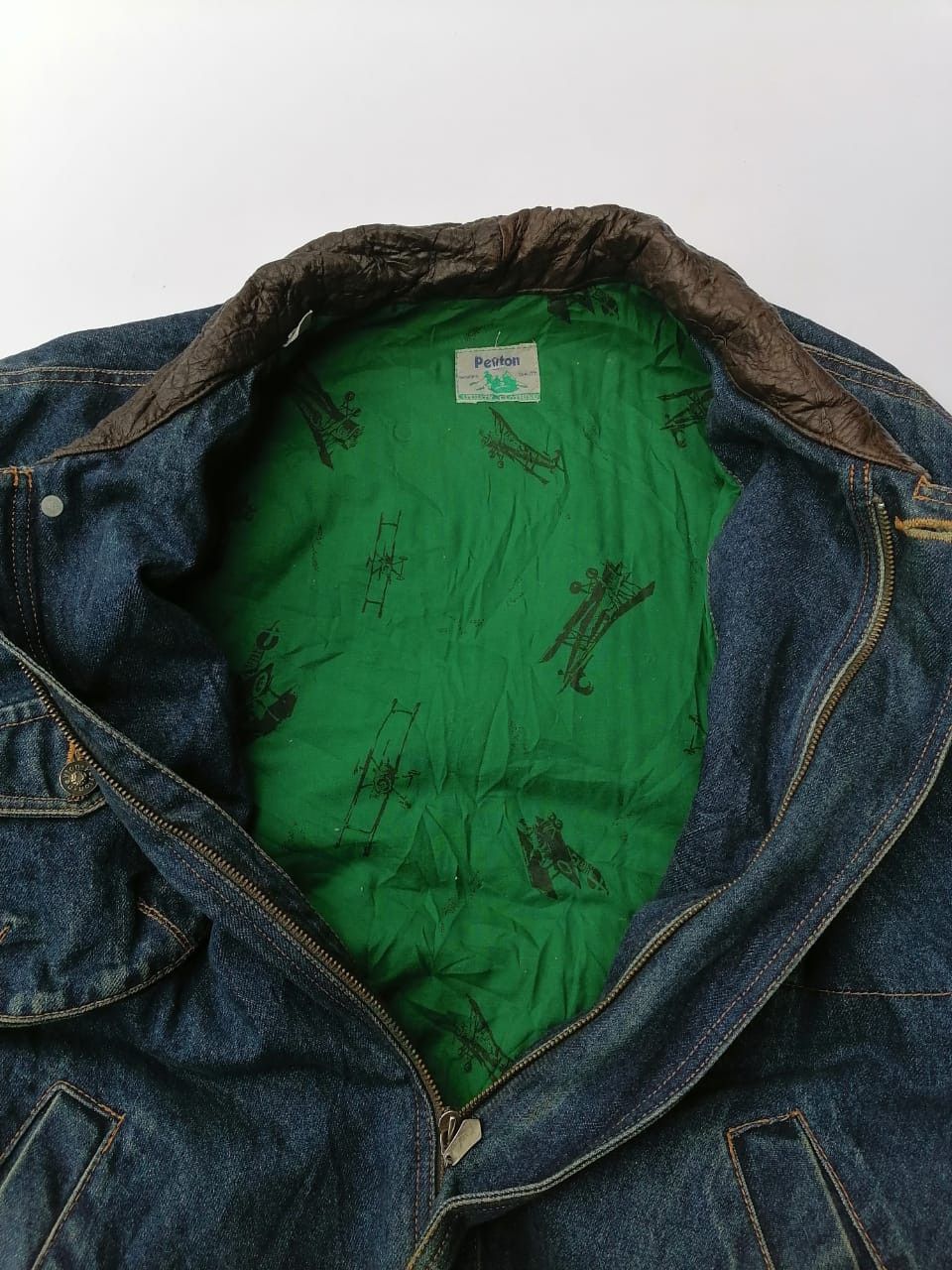 Vintage Vintage Peyton Denim Jacket Size US L / EU 52-54 / 3 - 7 Thumbnail