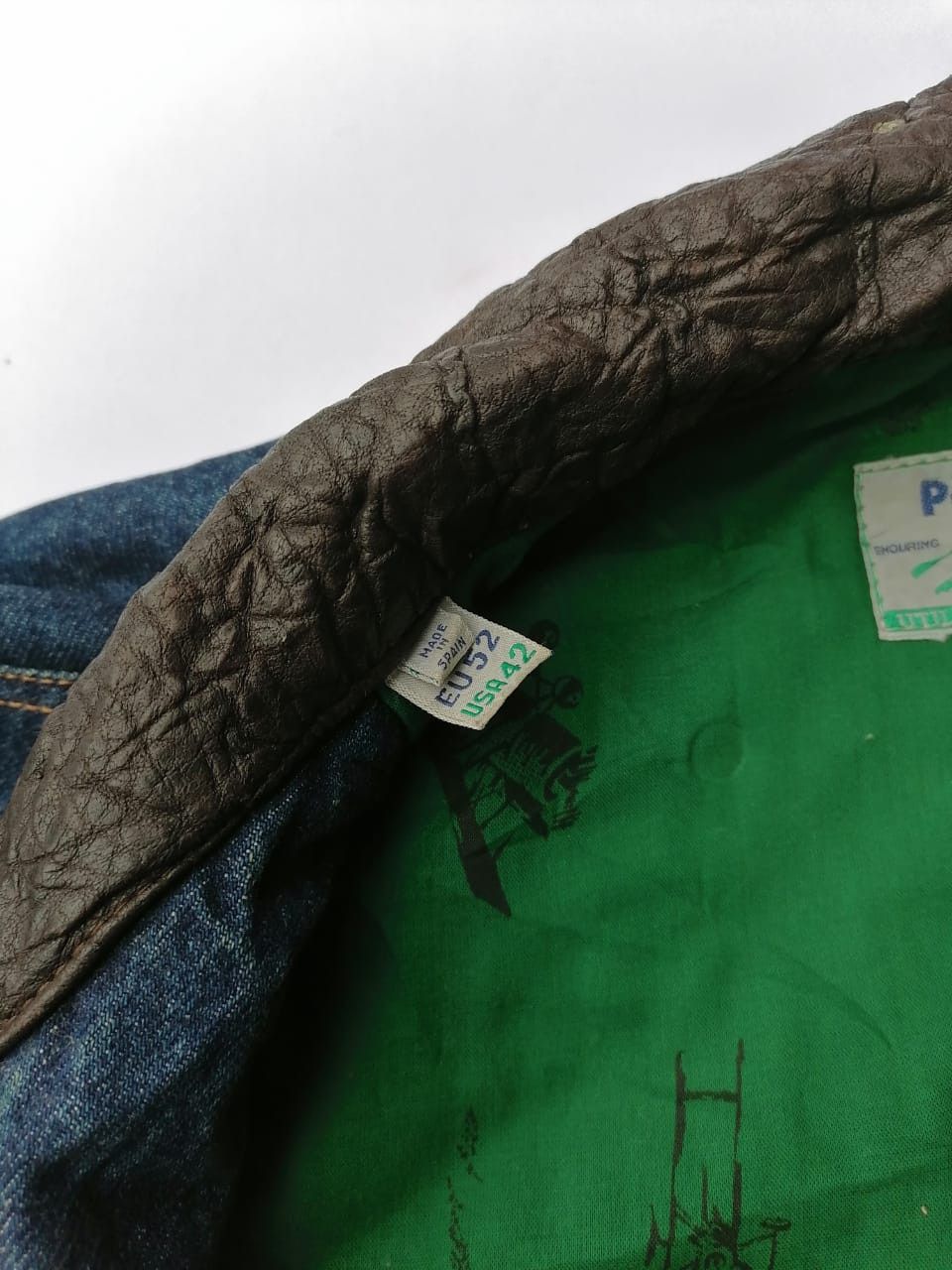 Vintage Vintage Peyton Denim Jacket Size US L / EU 52-54 / 3 - 4 Thumbnail