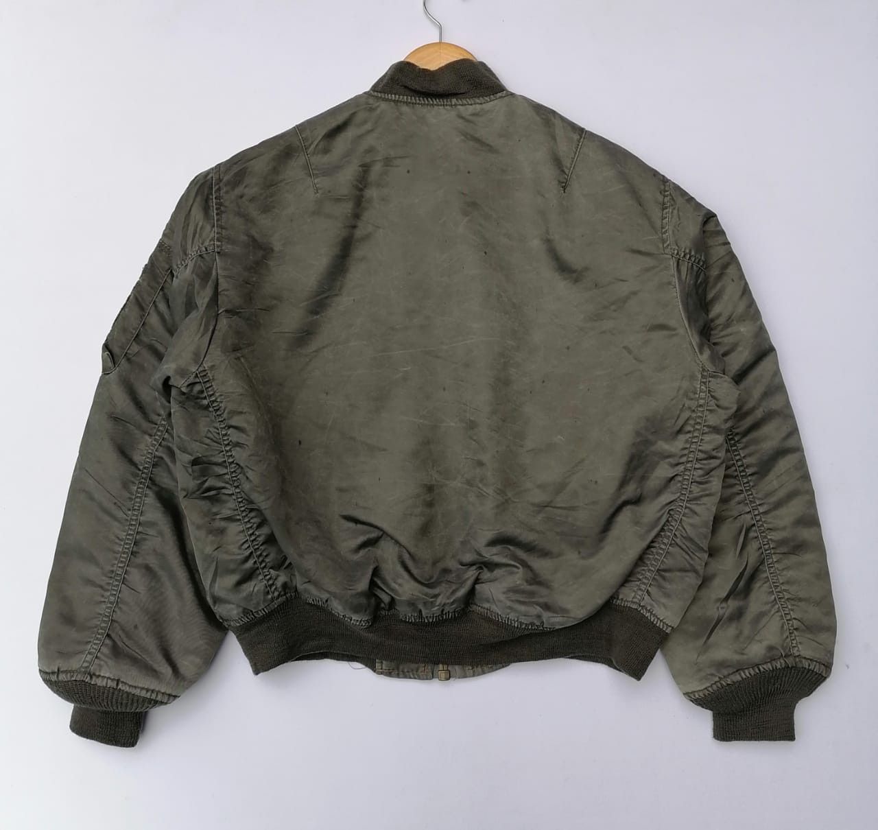 Vintage Unique Workers Bomber Jacket Size US M / EU 48-50 / 2 - 2 Thumbnail