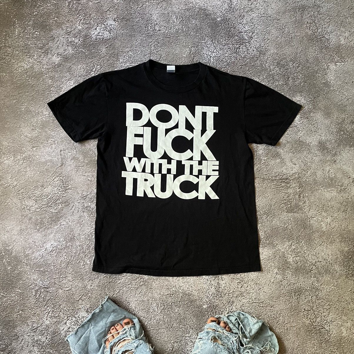 Vintage Vintage Y2K Graphic Tee Streetwear Punk Skate Black Boxy XL Size US XL / EU 56 / 4 - 1 Thumbnail