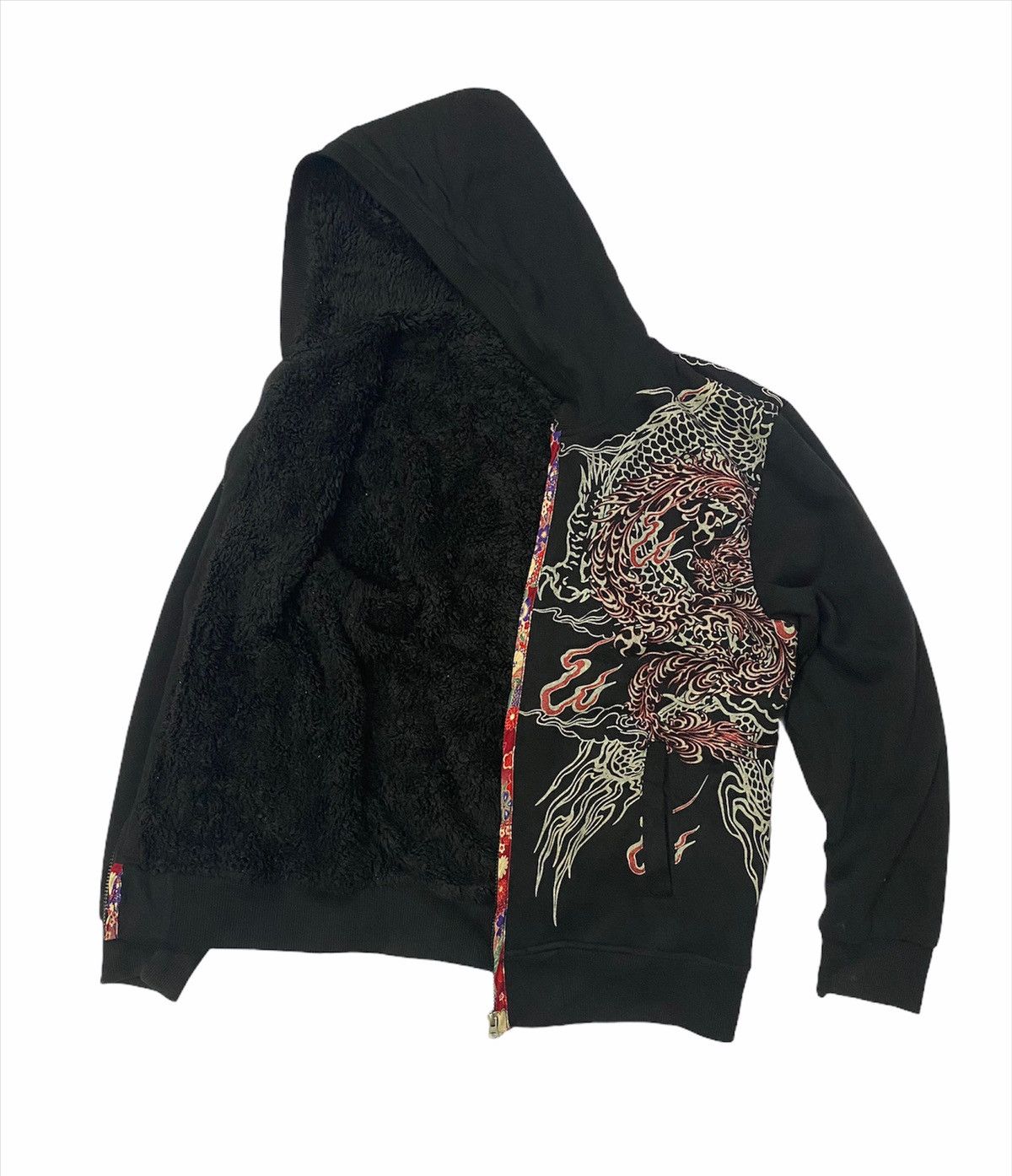 Japanese Brand Vintage Harajuku Sukajan Hoodie Jacket Size US L / EU 52-54 / 3 - 2 Thumbnail