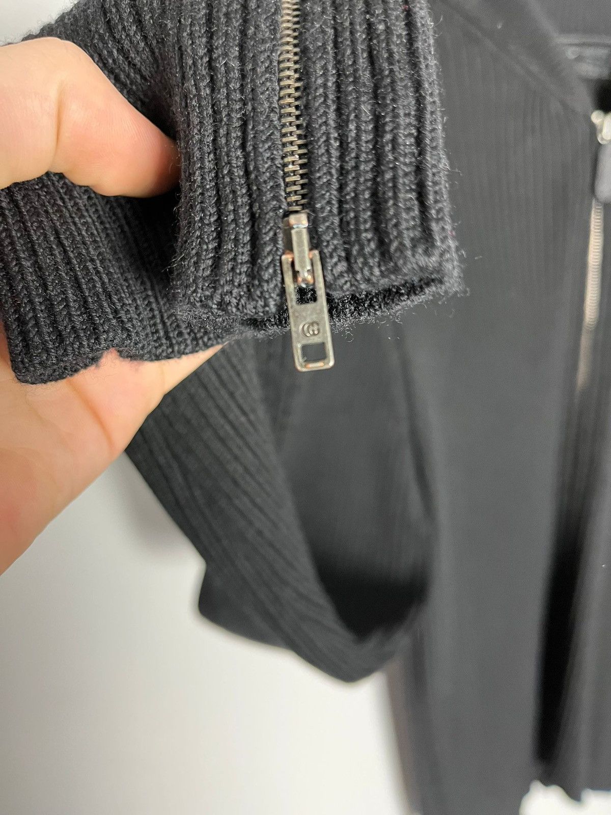 Designer GUCCI ZIP SWEATER VINTAGE Size US L / EU 52-54 / 3 - 7 Thumbnail