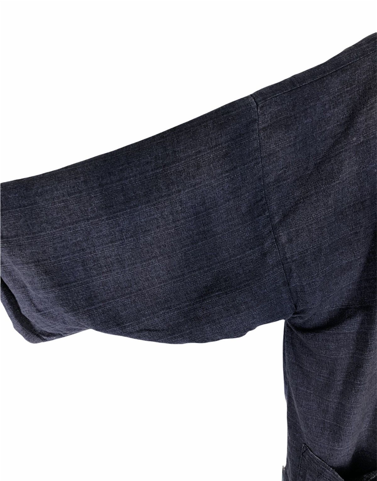 Indigo × Vintage Mountain Graphic Kimono Hanten Jacket Size US L / EU 52-54 / 3 - 6 Thumbnail