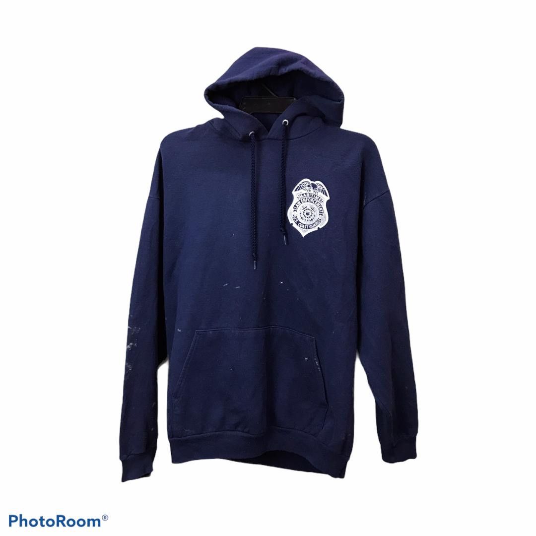Champion × Vintage Distressed Champion X Maritime Law Enforcement hoodie Size US L / EU 52-54 / 3 - 2 Thumbnail