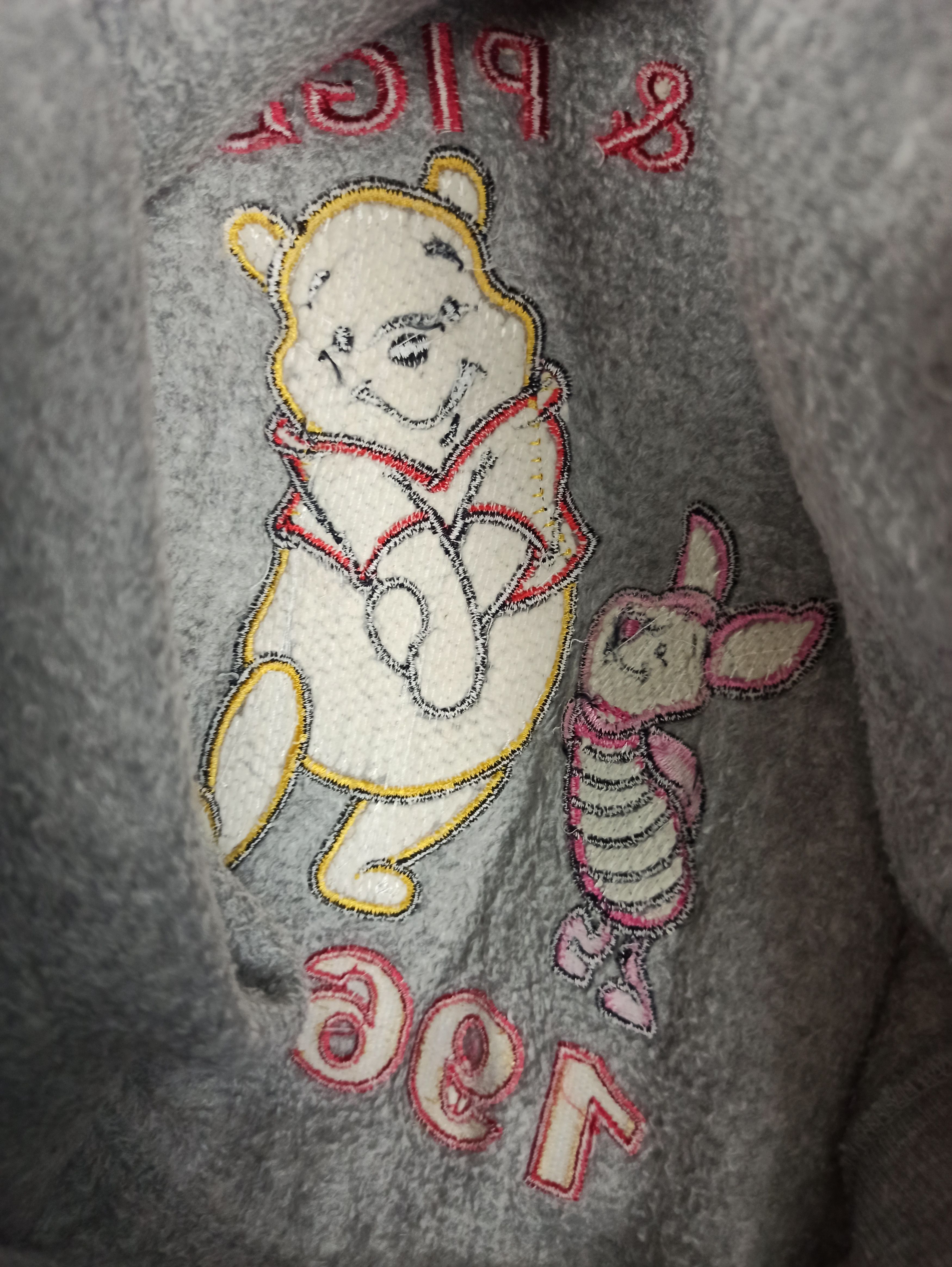 Disney Disney Pooh & Piglet Fleece Hoodie embroidered Logo Size US M / EU 48-50 / 2 - 6 Thumbnail