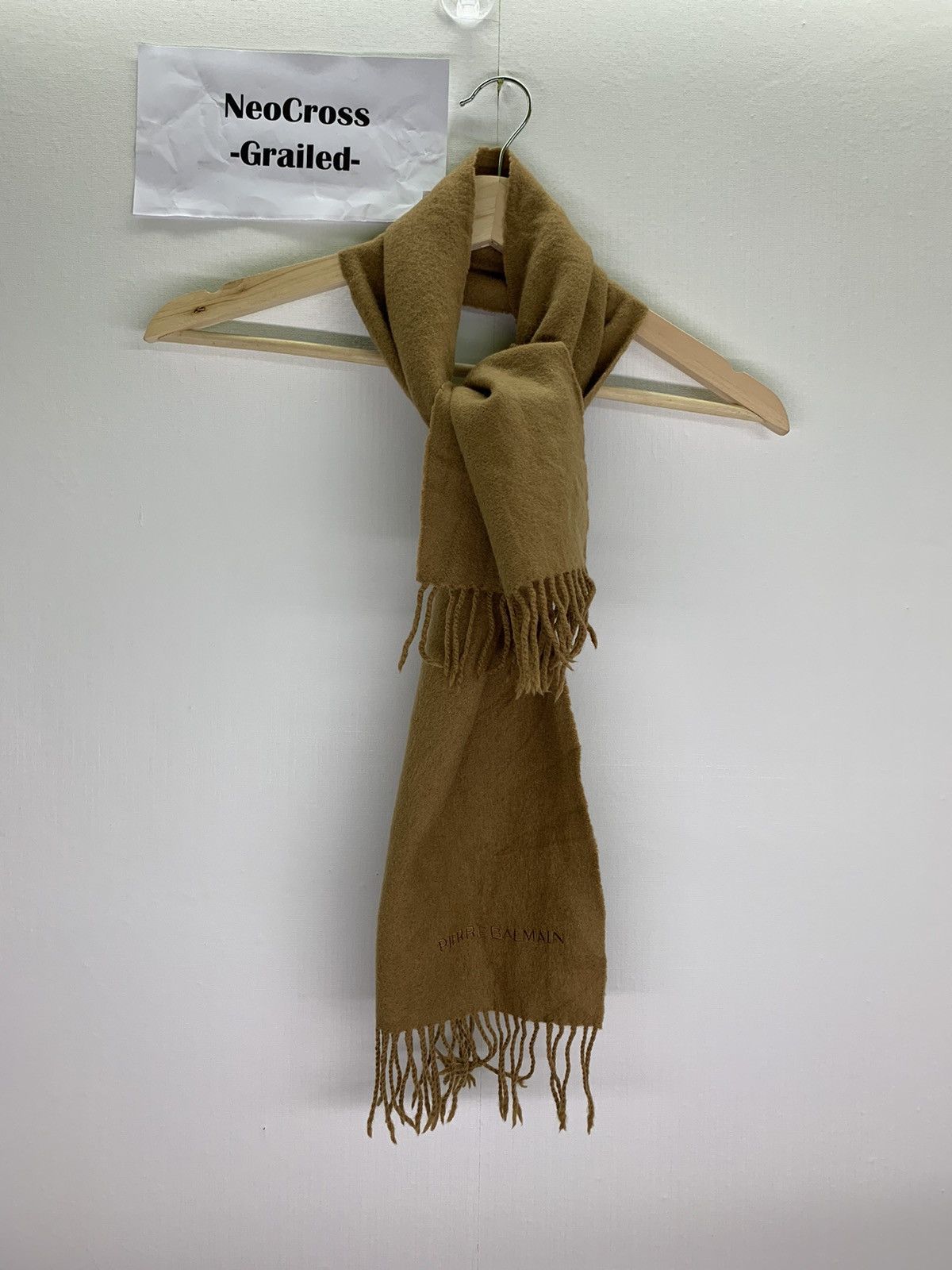 Pierre Balmain Vintage Pierre Balmain Wools Muffler winter scarf Size ONE SIZE - 1 Thumbnail