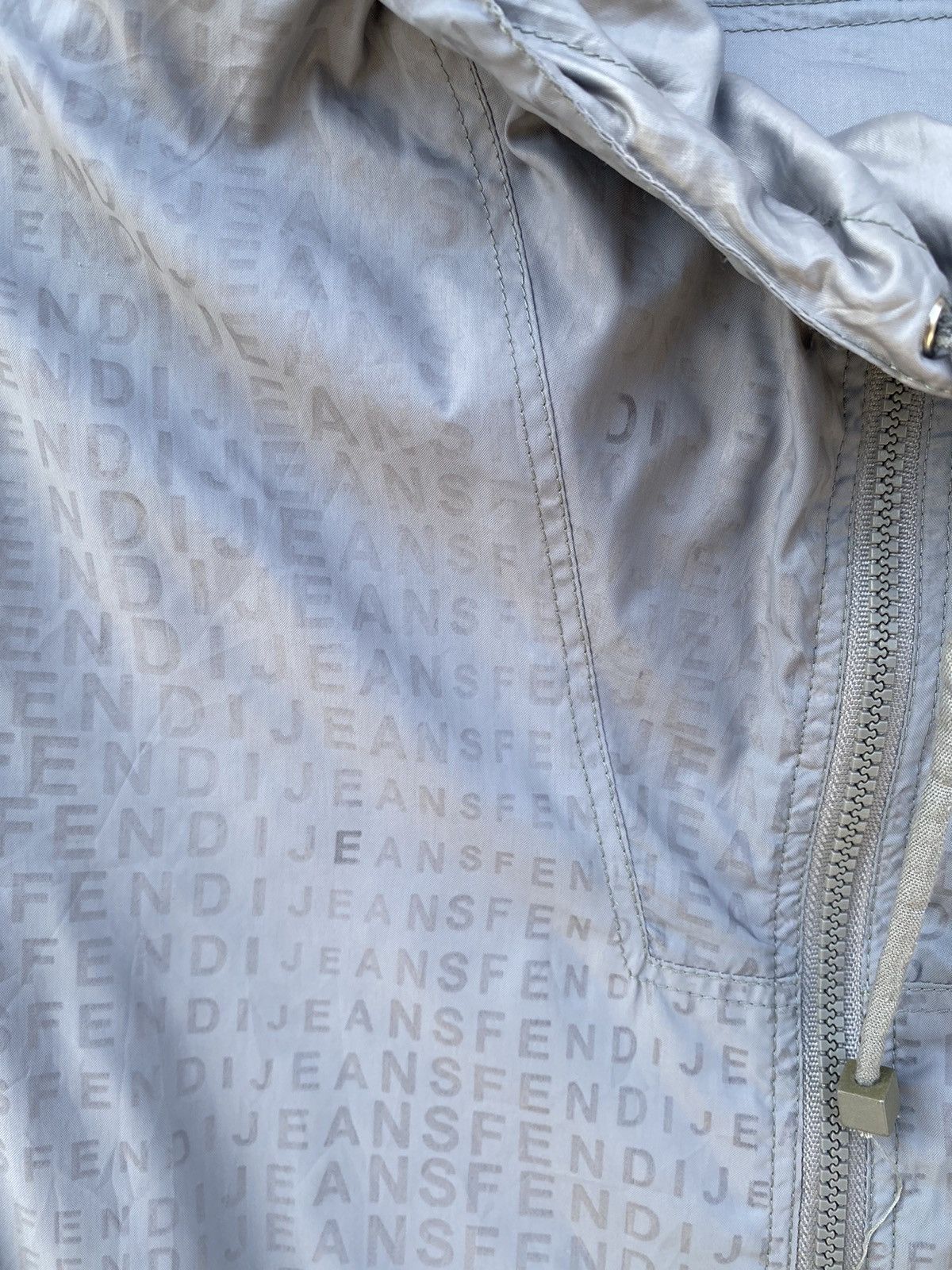 Fendi Fendi Jeans Monogram Spellout Reversible Jacket Size US M / EU 48-50 / 2 - 9 Thumbnail