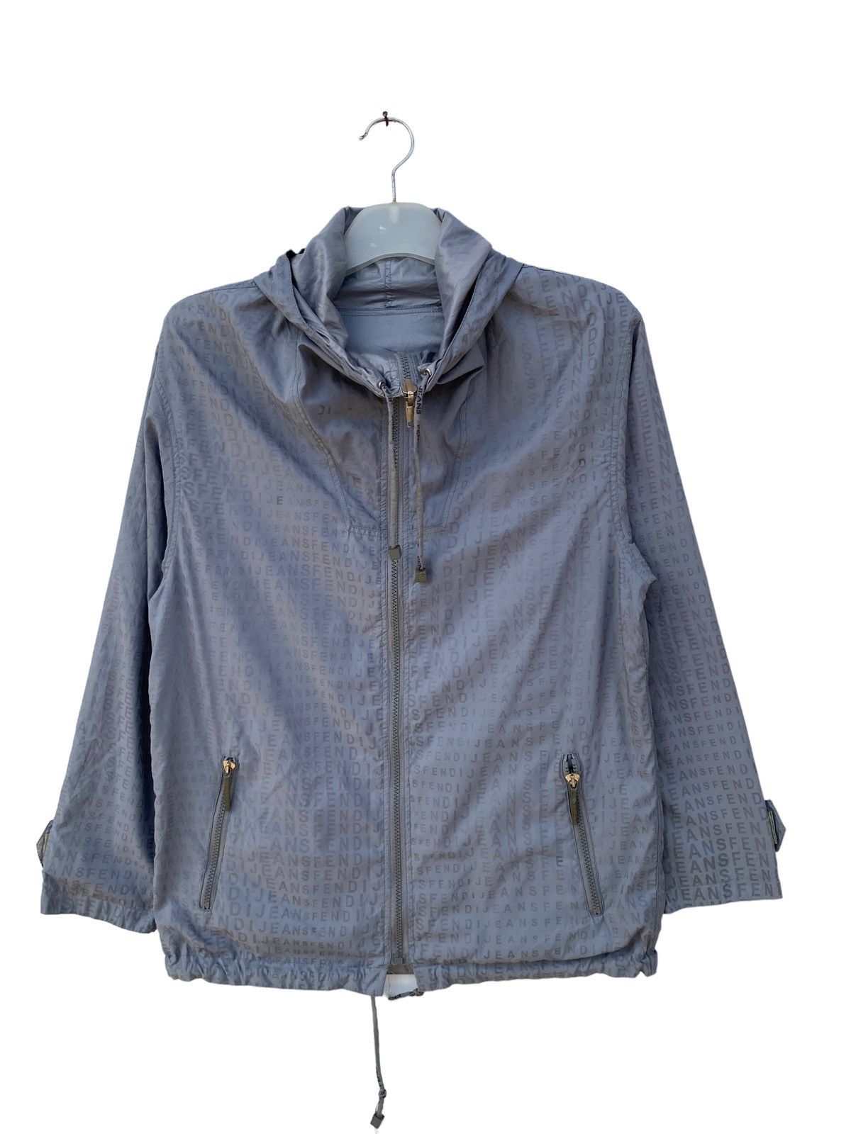 Fendi Fendi Jeans Monogram Spellout Reversible Jacket Size US M / EU 48-50 / 2 - 1 Thumbnail