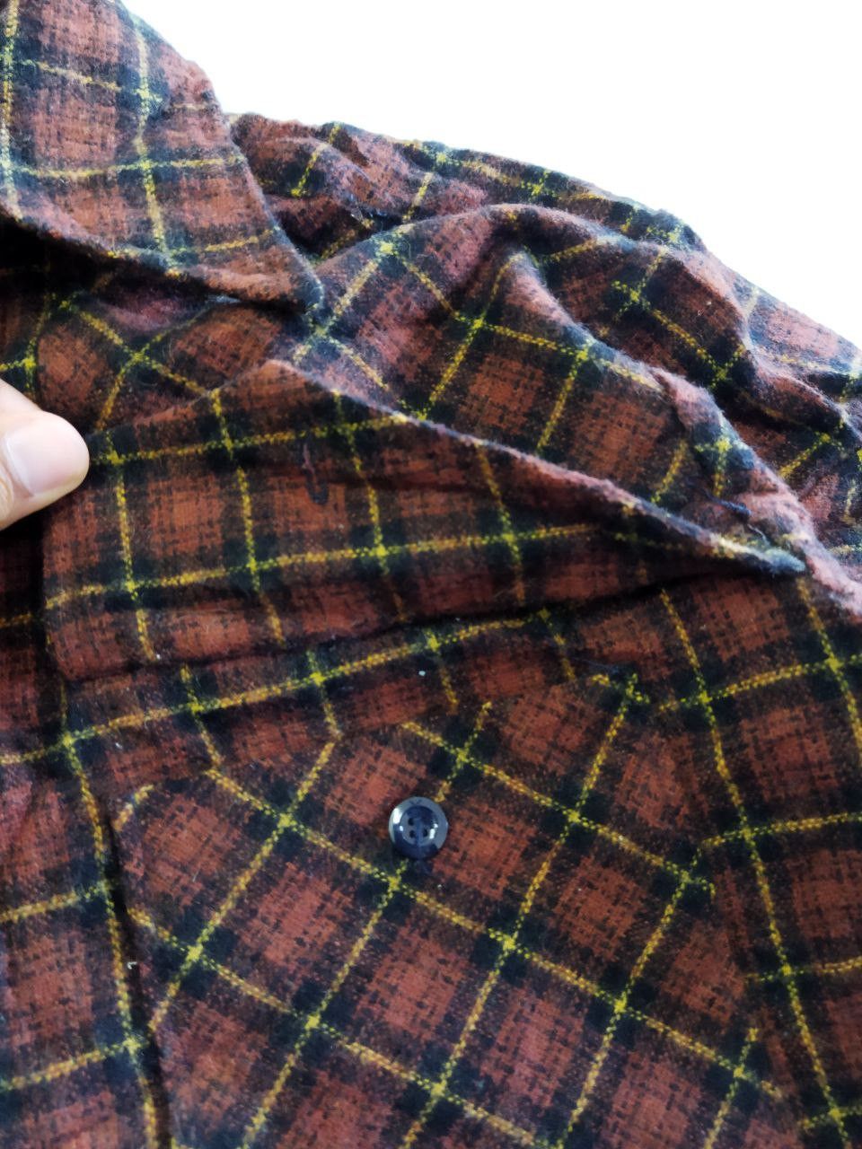 Japanese Brand Vintage Houston Japan Wool Shirt Size US M / EU 48-50 / 2 - 7 Thumbnail