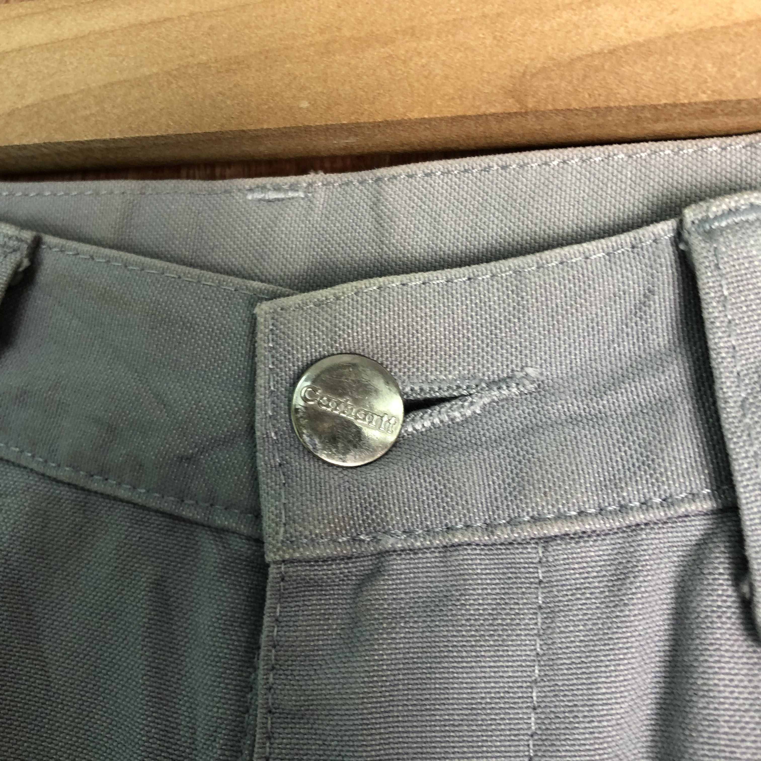Carhartt DLL CarHart Grey Multipocket workers Cargo Pants #C109 Size US 31 - 6 Thumbnail