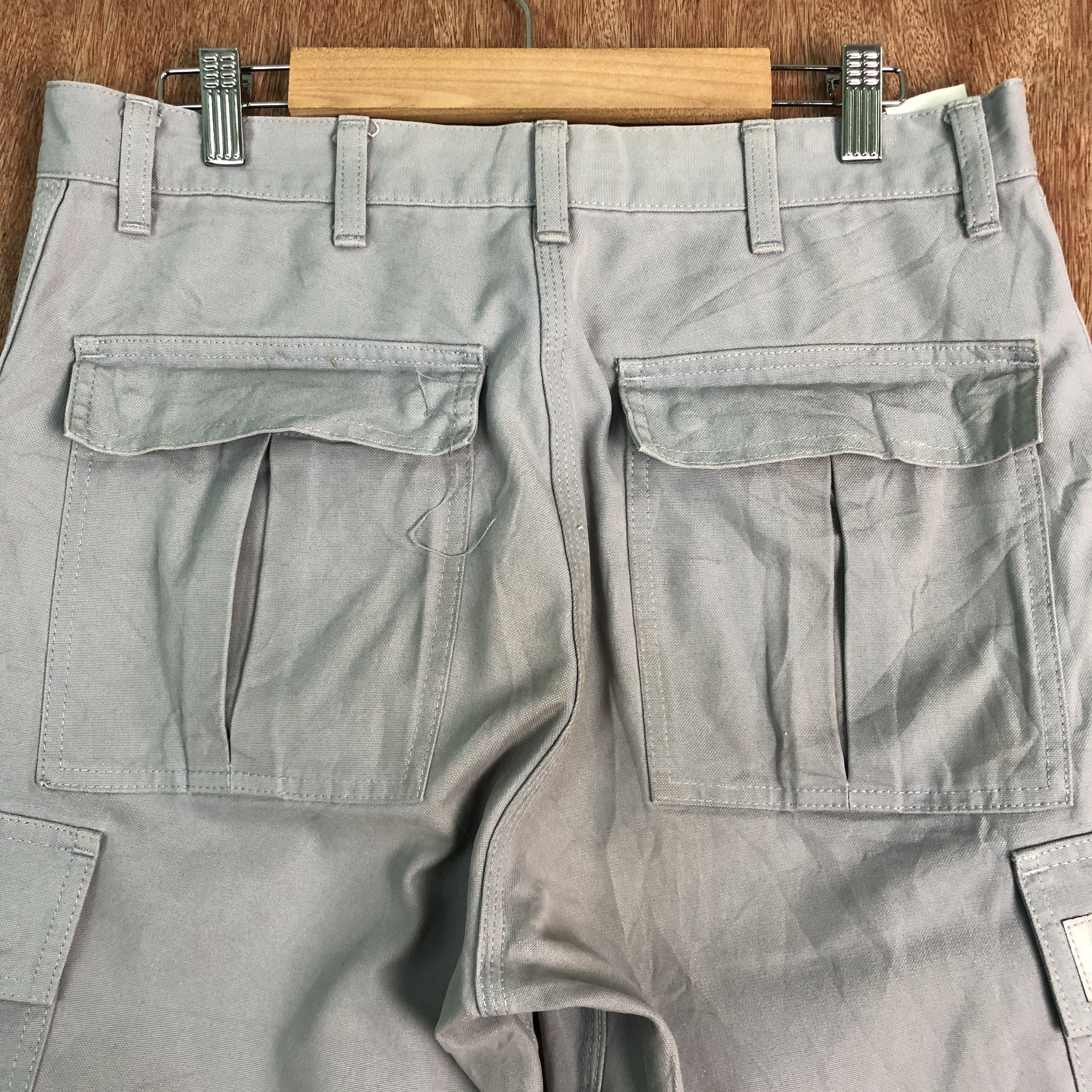 Carhartt DLL CarHart Grey Multipocket workers Cargo Pants #C109 Size US 31 - 14 Thumbnail