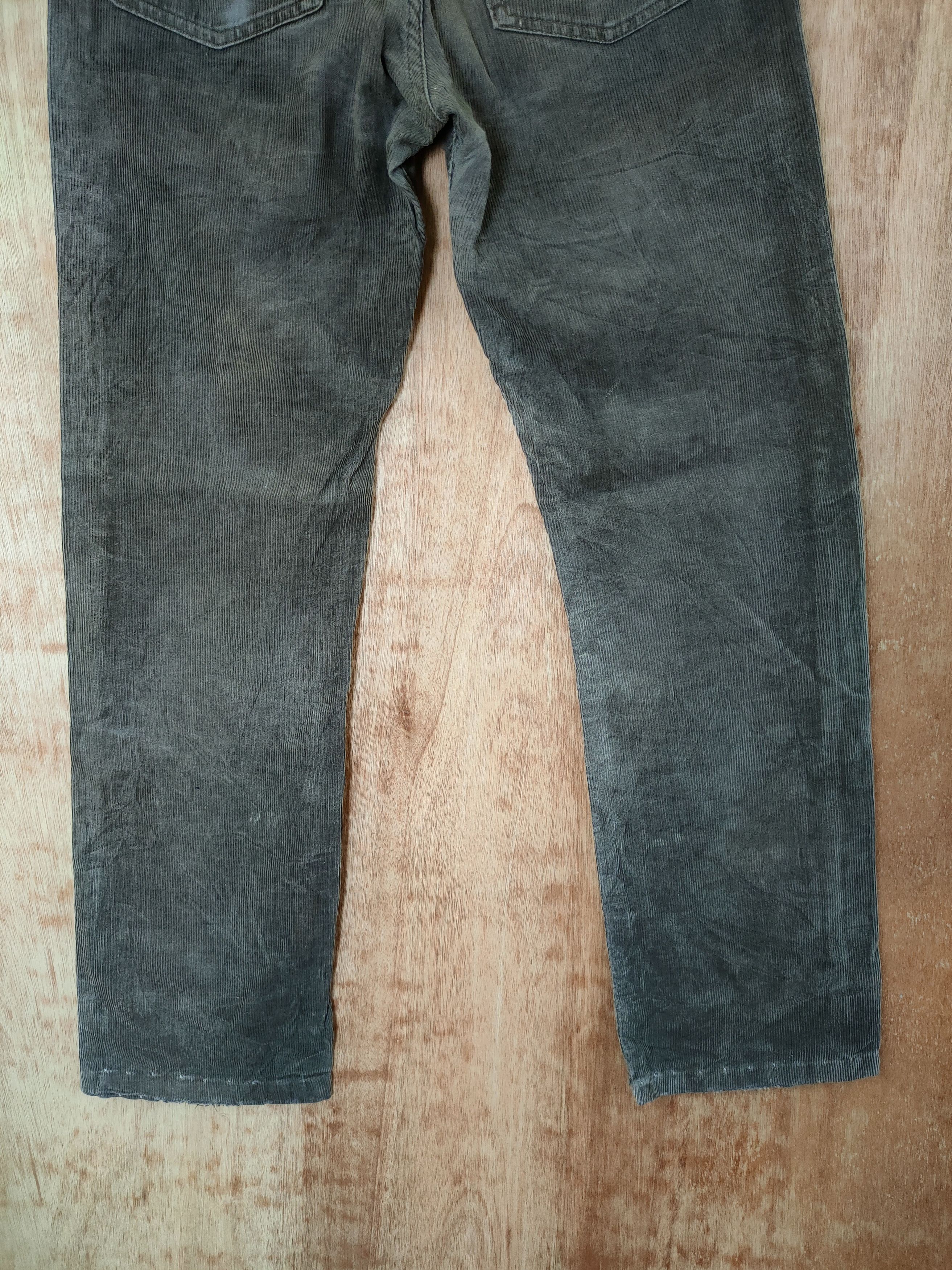 Uniqlo DL Uniqlo corduroy vintage faded casual cargo pants #46-346 Size US 28 / EU 44 - 6 Thumbnail