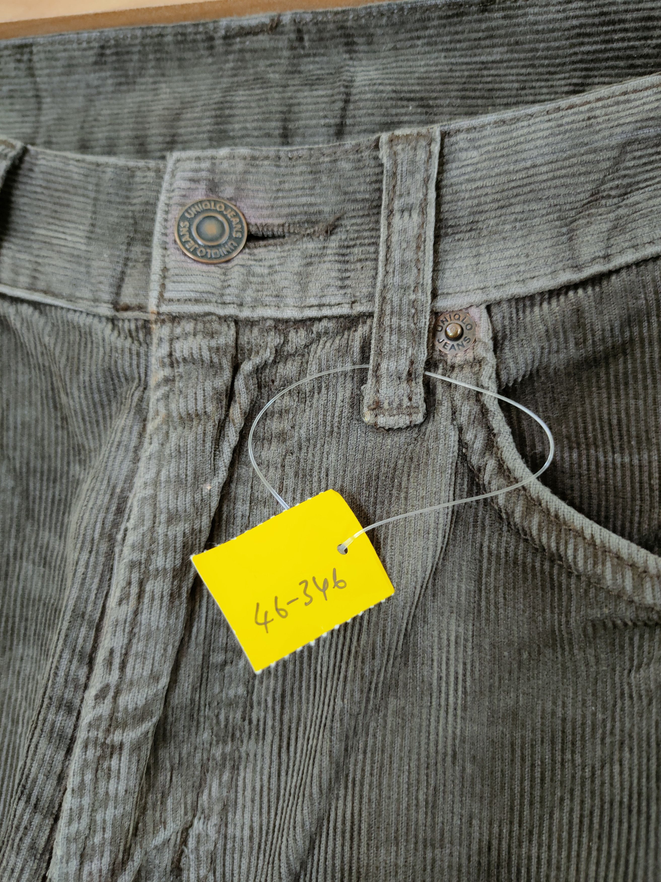 Uniqlo DL Uniqlo corduroy vintage faded casual cargo pants #46-346 Size US 28 / EU 44 - 4 Thumbnail